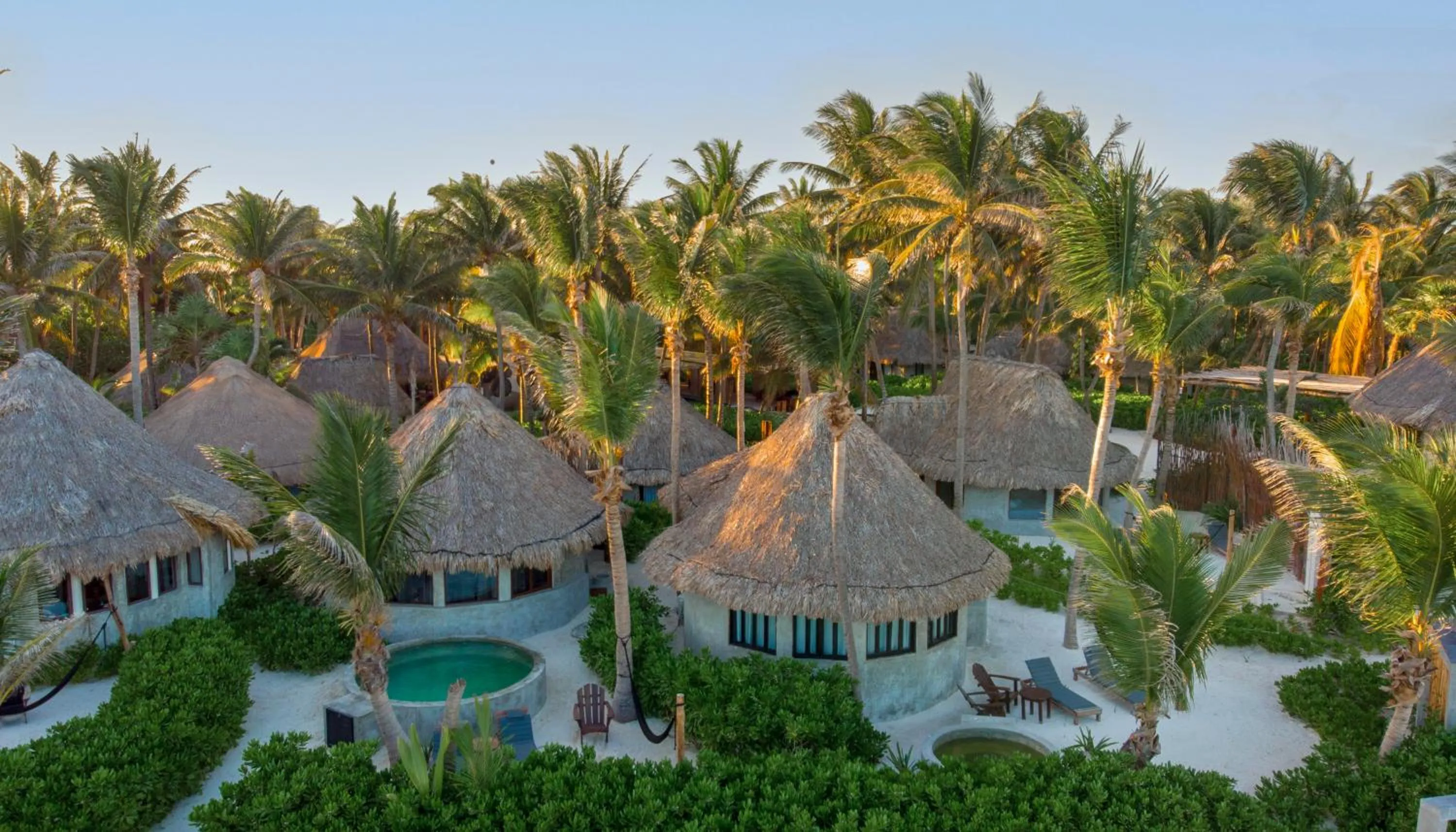 Bird's eye view in Maya Tulum By G Hotels
