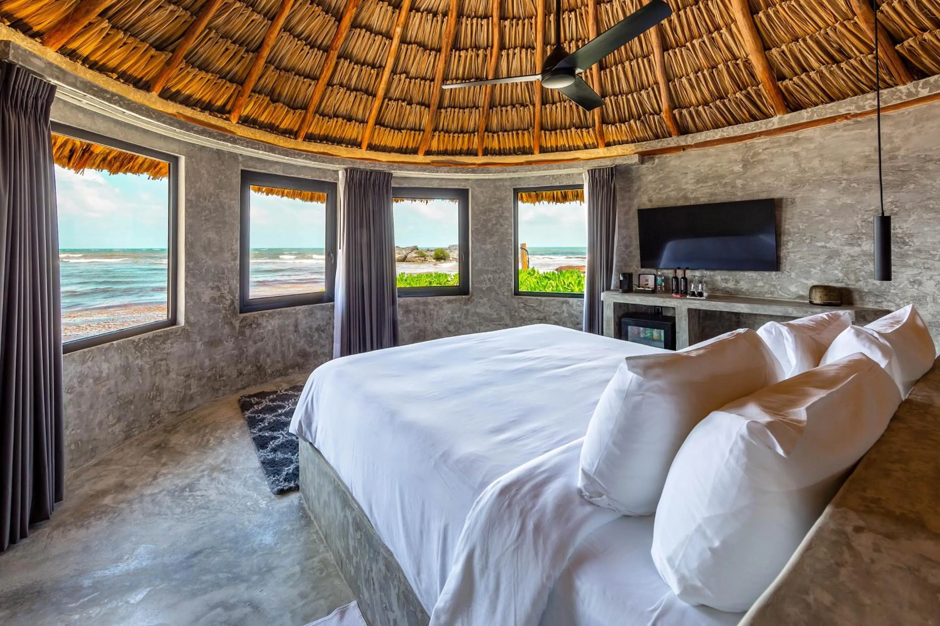 Bed in Maya Tulum By G Hotels