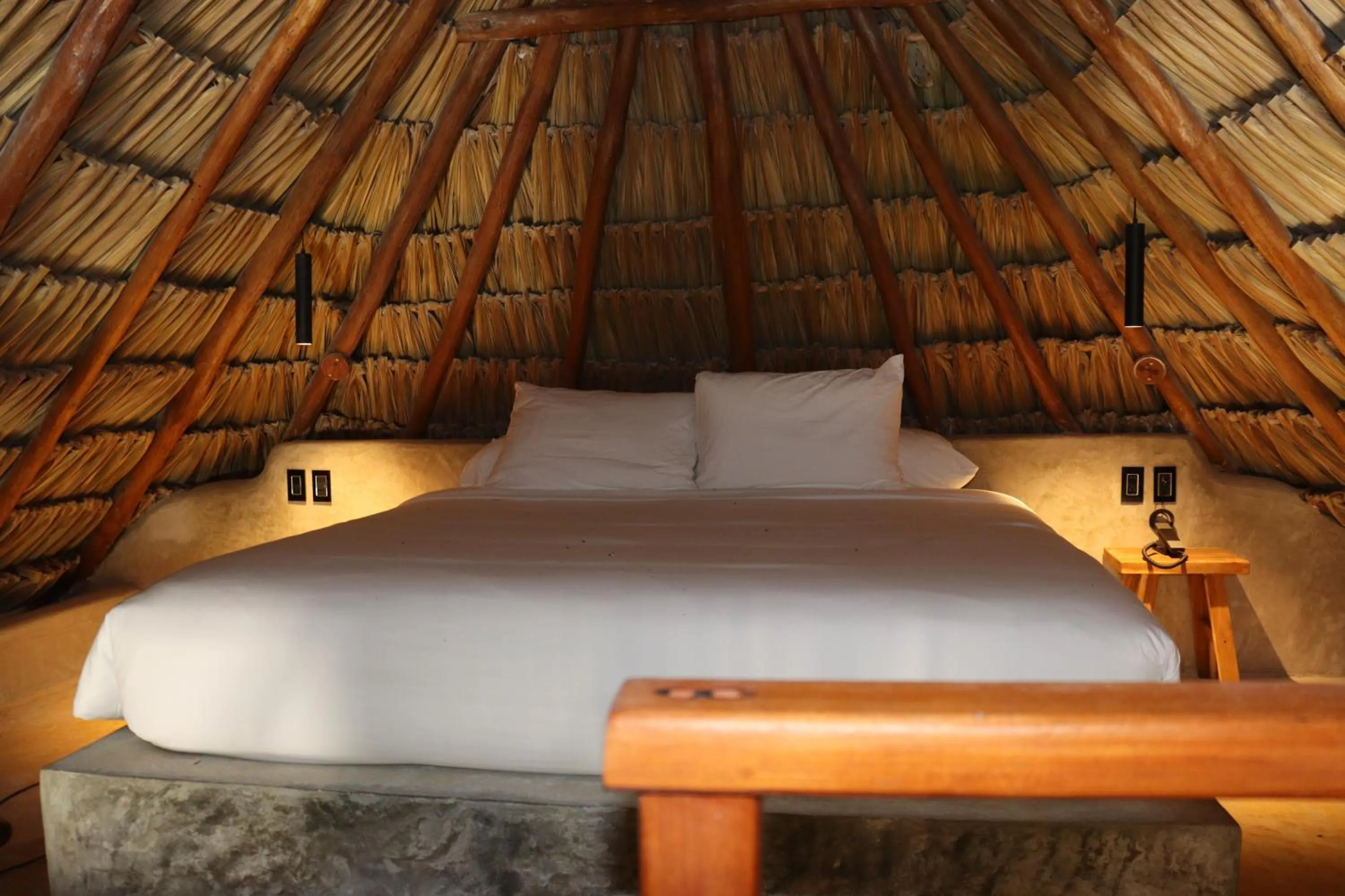 Bed in Maya Tulum By G Hotels