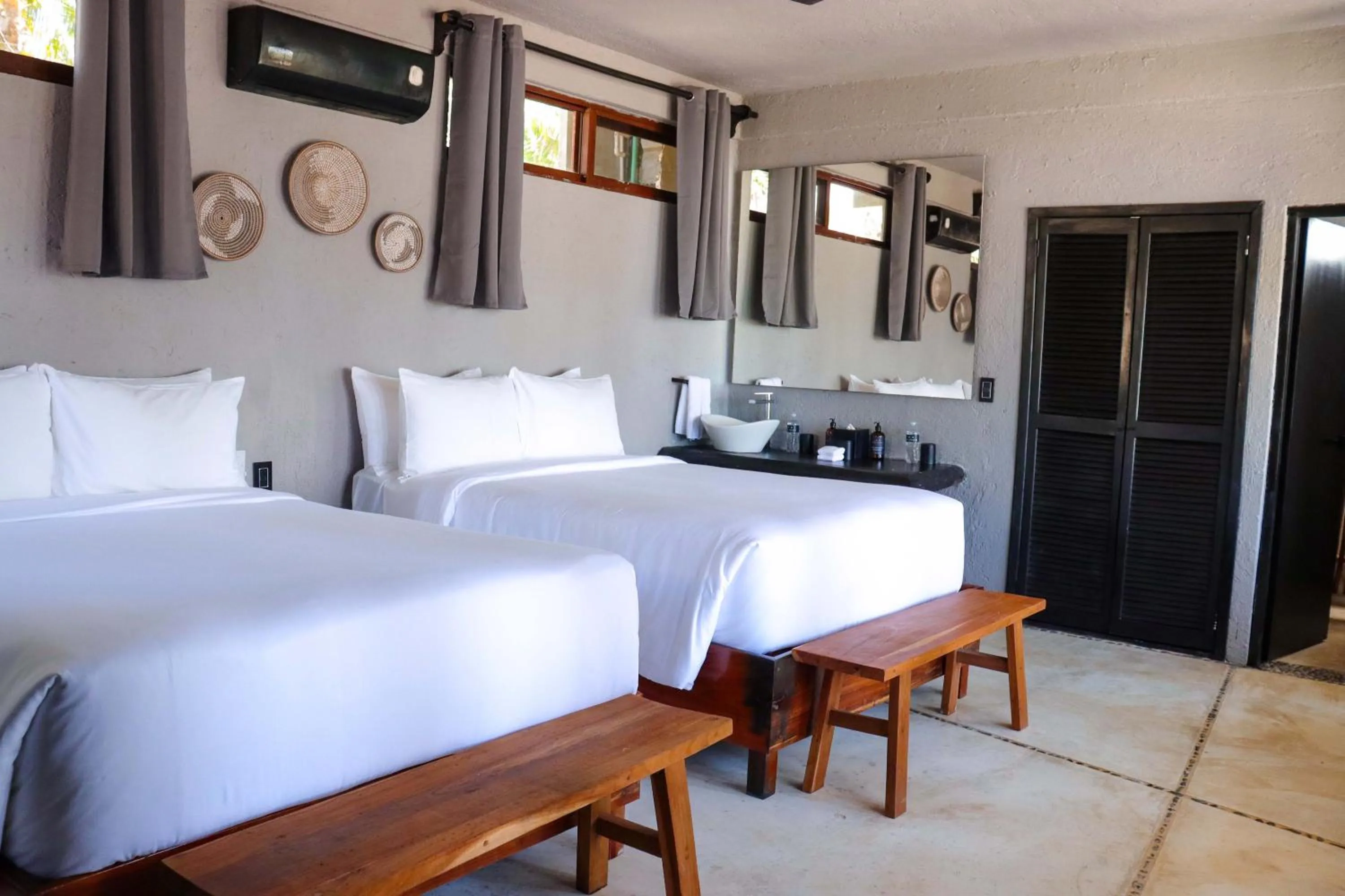 Bed in Maya Tulum By G Hotels