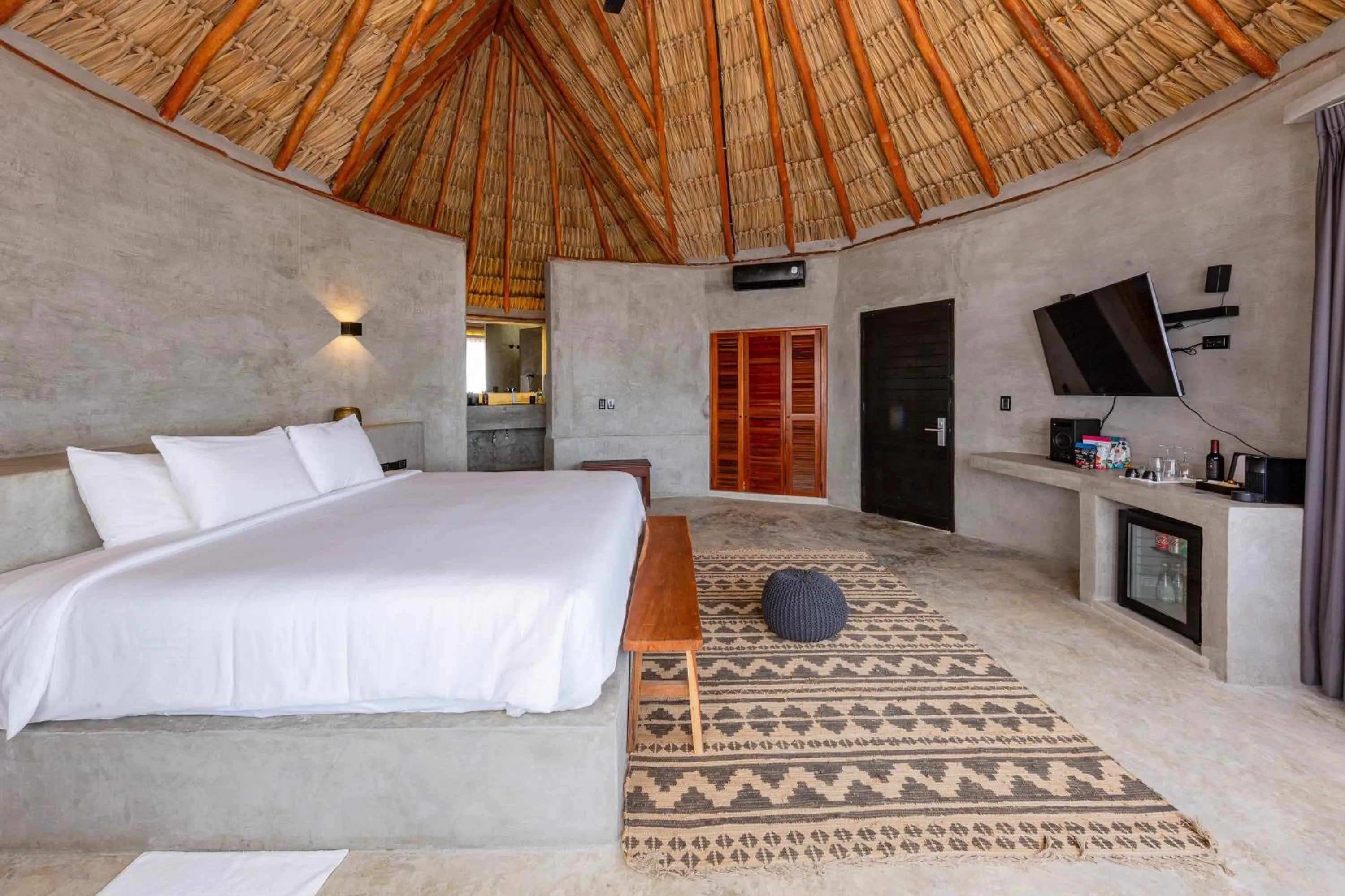 Bed in Maya Tulum By G Hotels