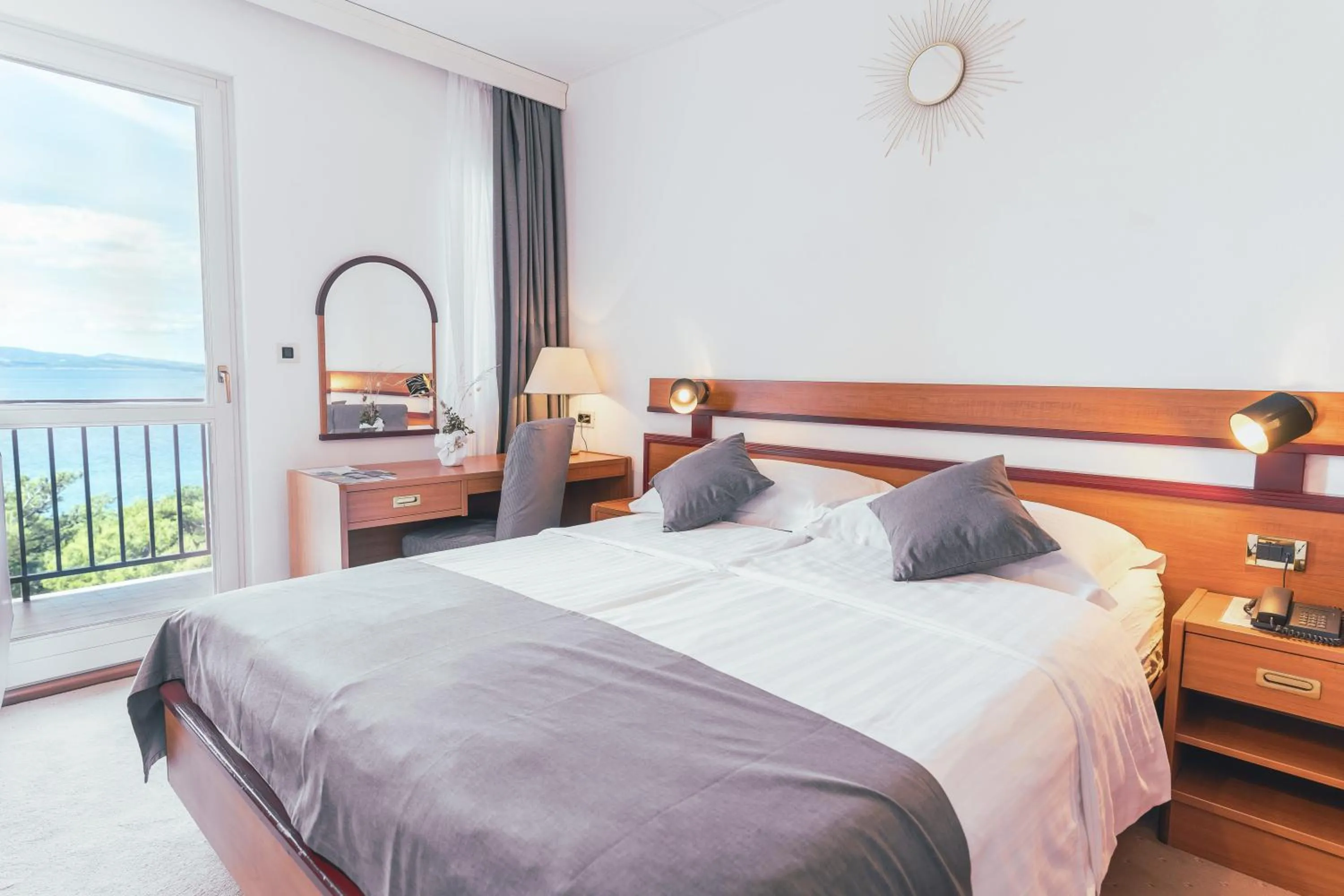 Bed in Hotel Horizont