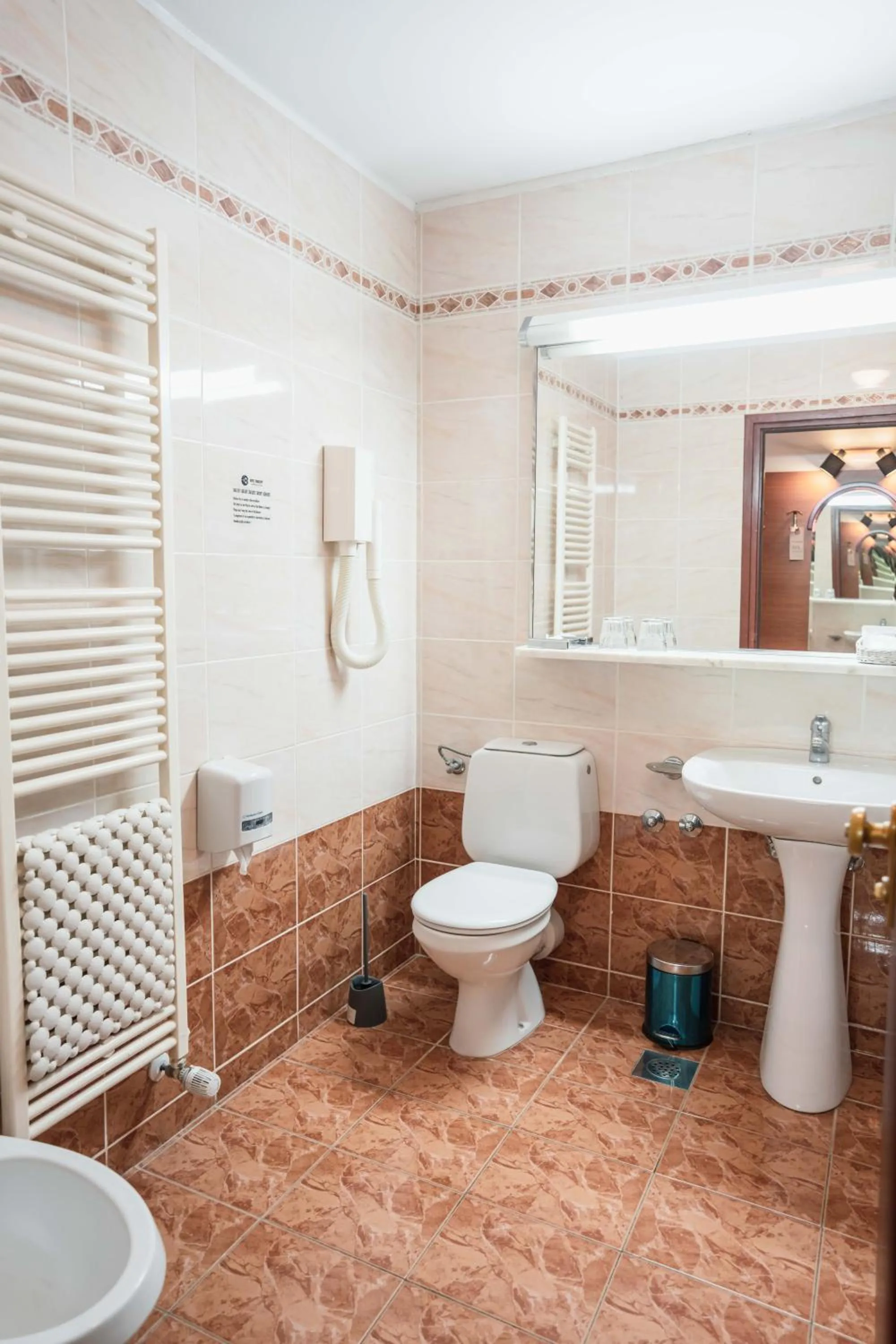 Bathroom in Hotel Horizont