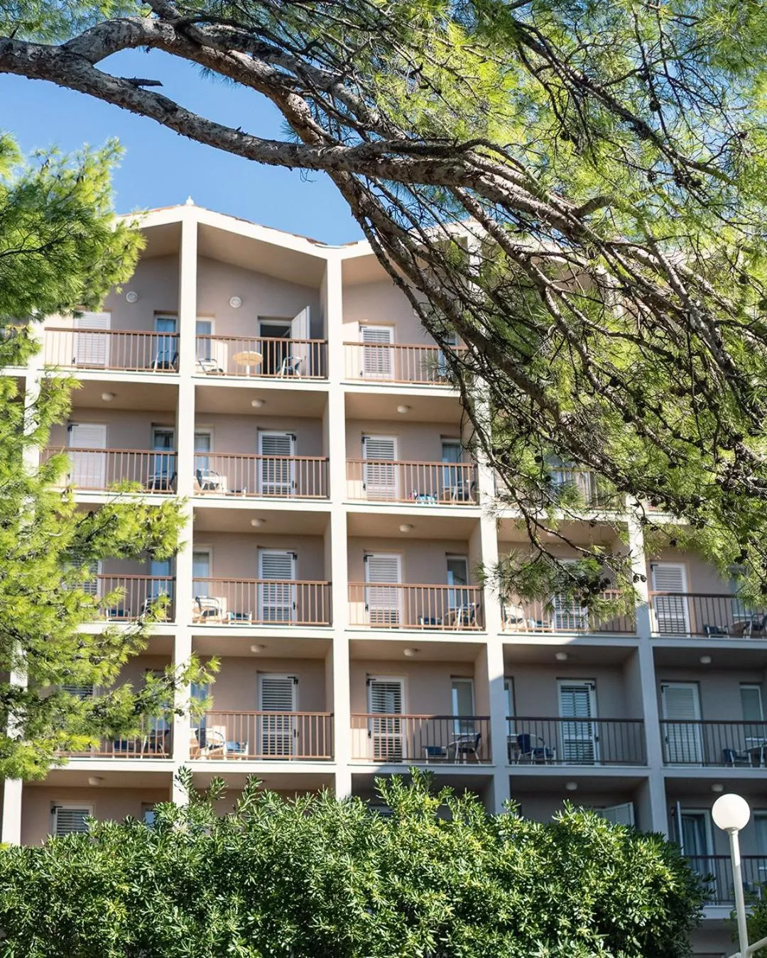 Property building in Hotel Horizont