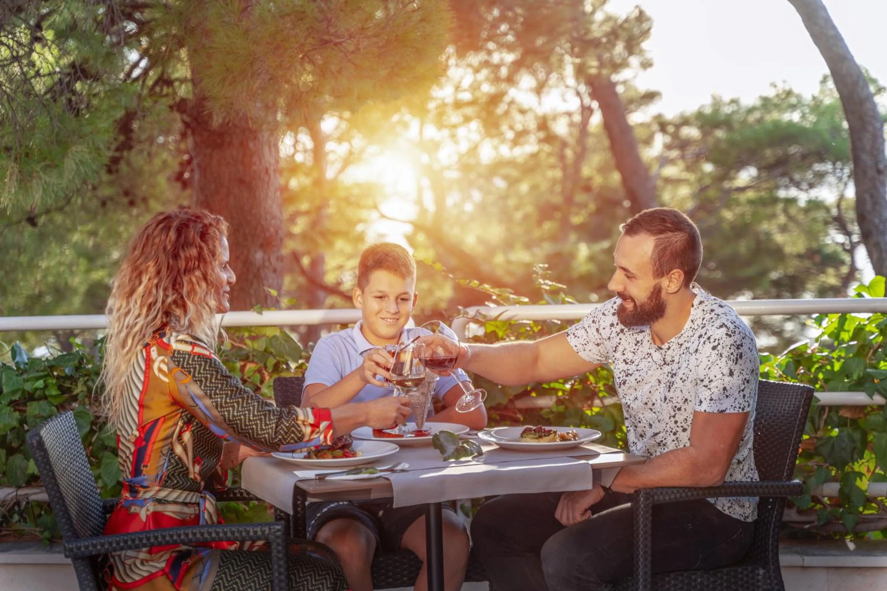 Food and drinks in Hotel Horizont