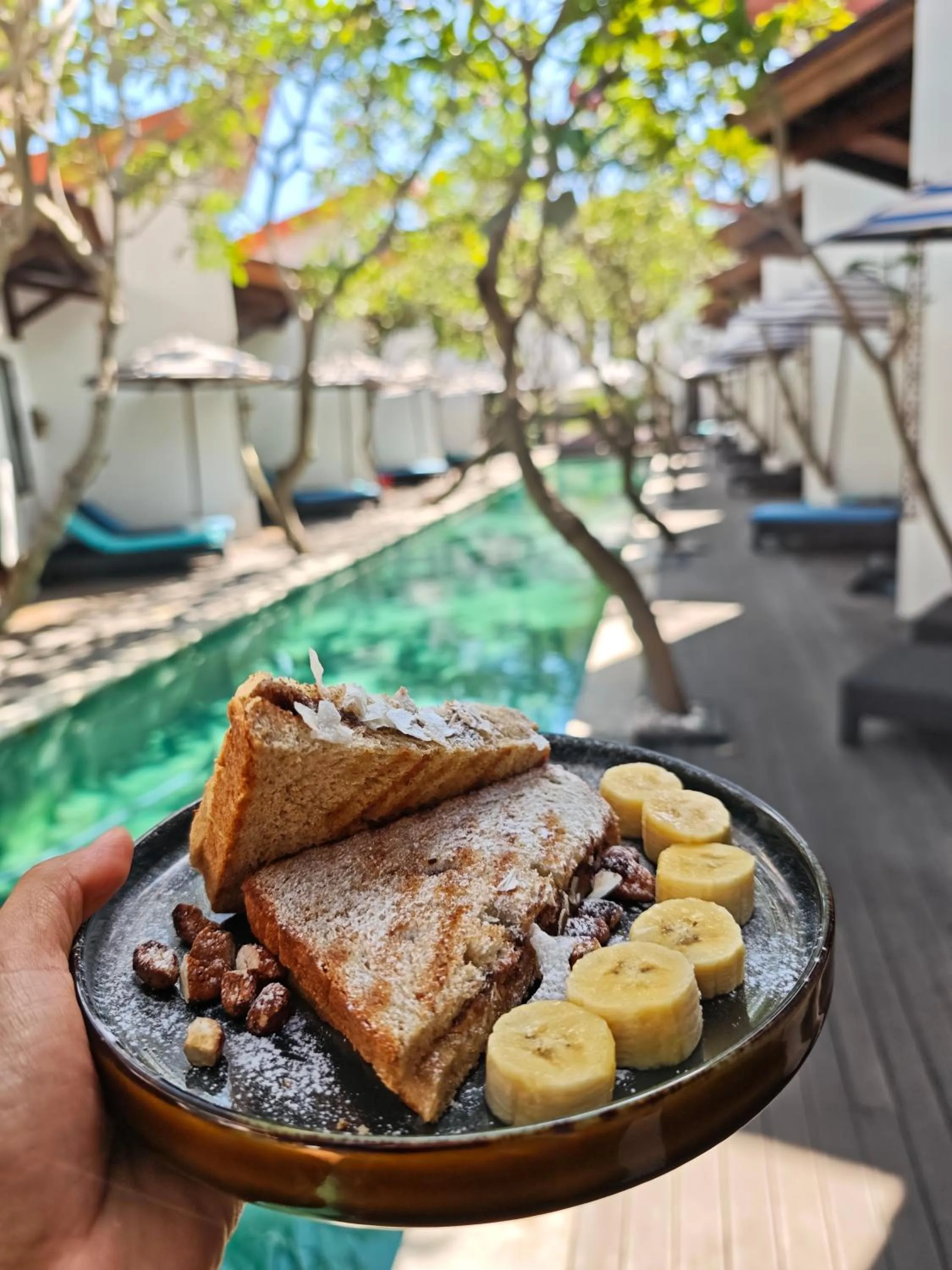 Breakfast in Jali Resort - Gili Trawangan