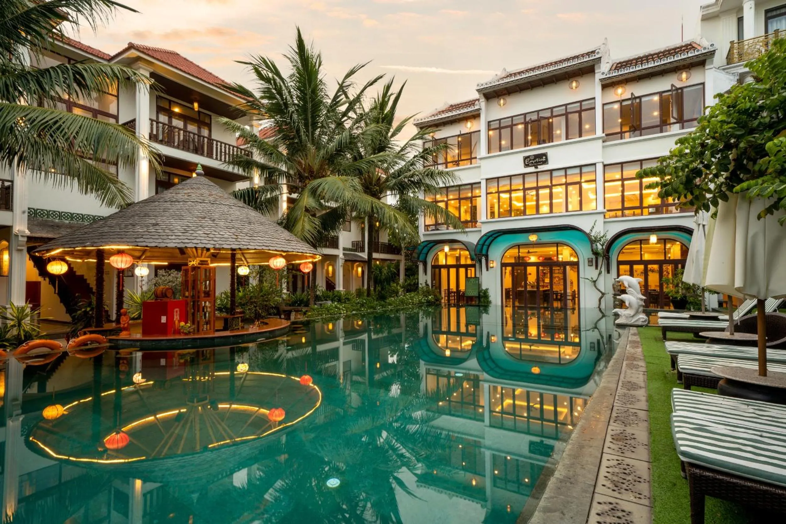 Swimming pool in Hoi An Emotion Boutique Villa