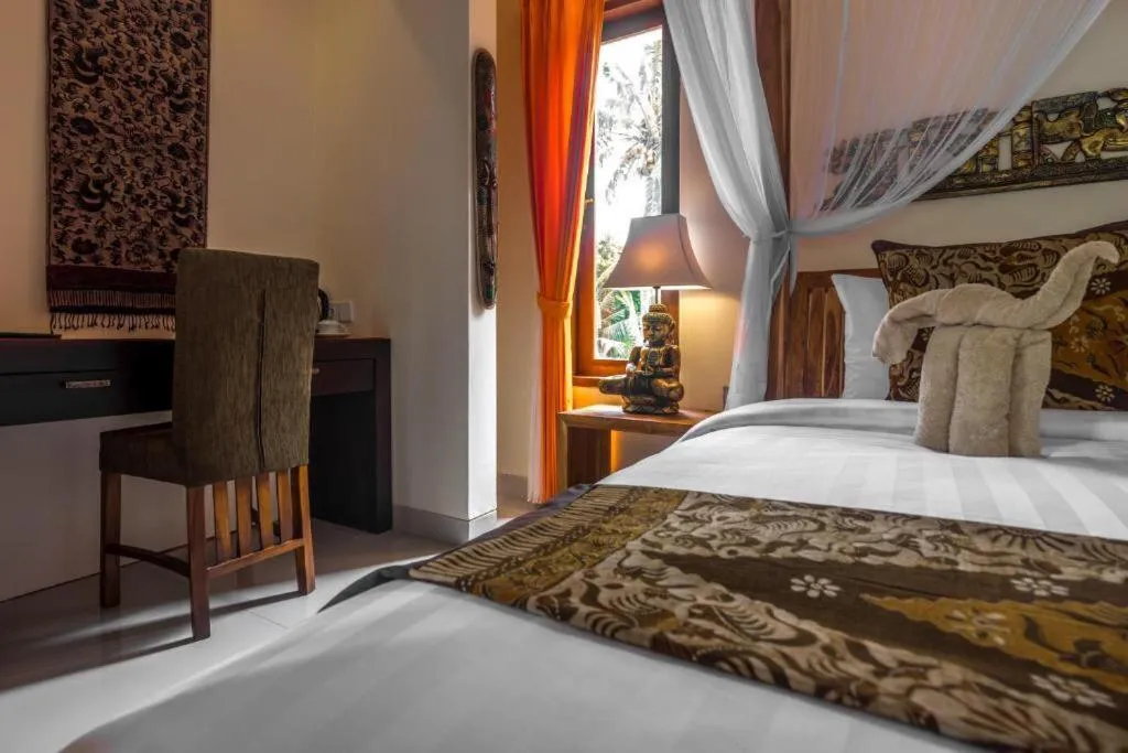 Bedroom, Bed in Gefecon Villa Ubud