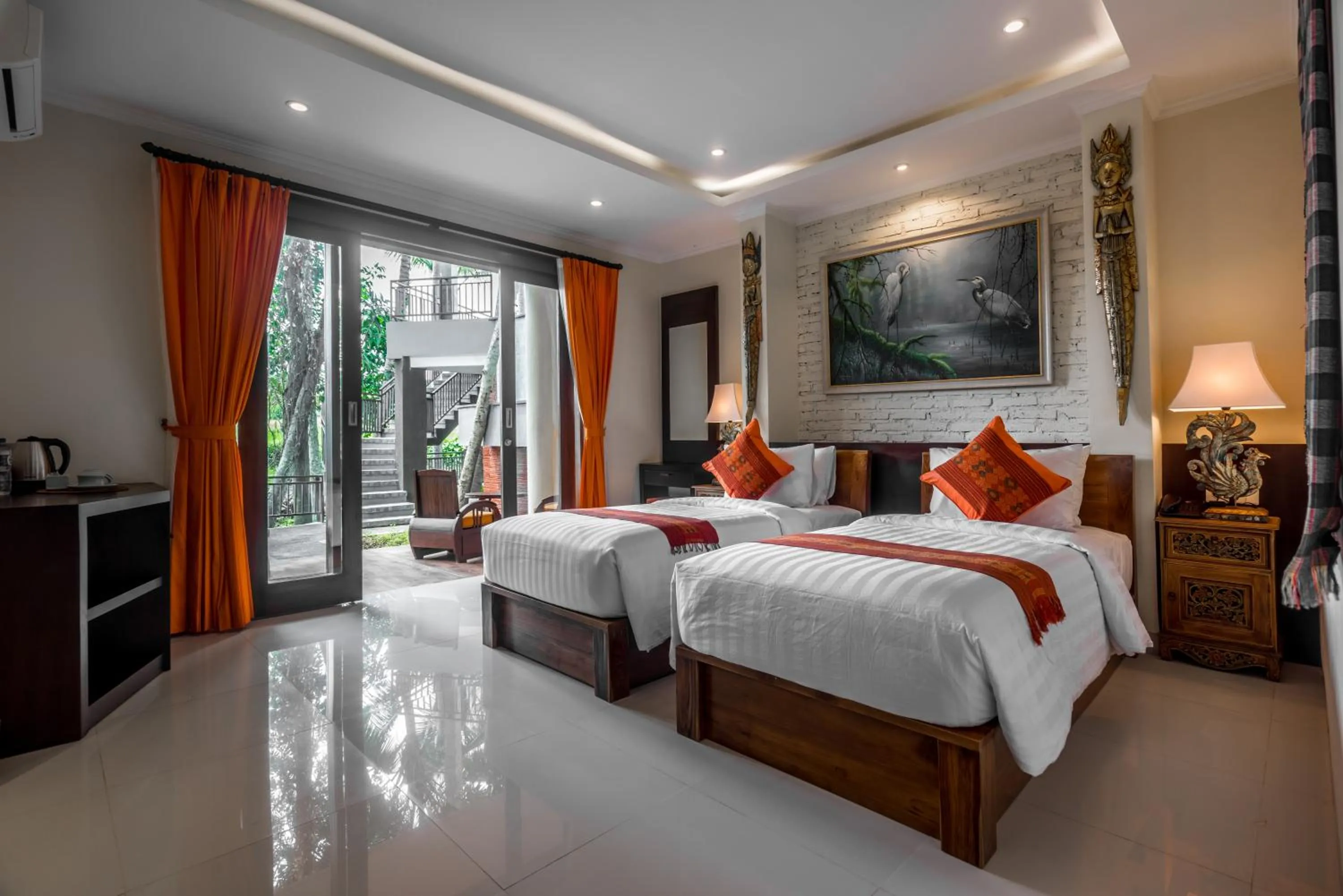 Bedroom, Bed in Gefecon Villa Ubud