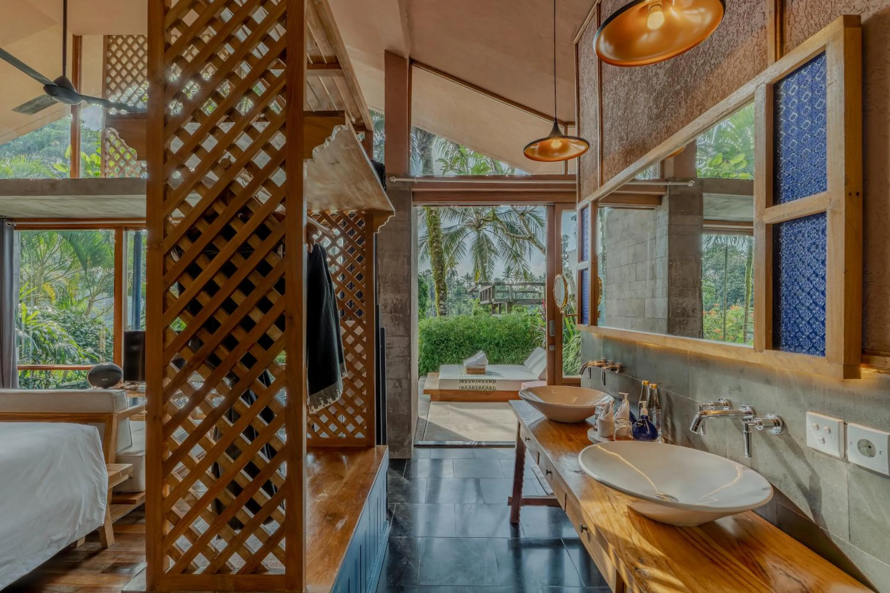 Bathroom, Bed in Amora Ubud Boutique Villas