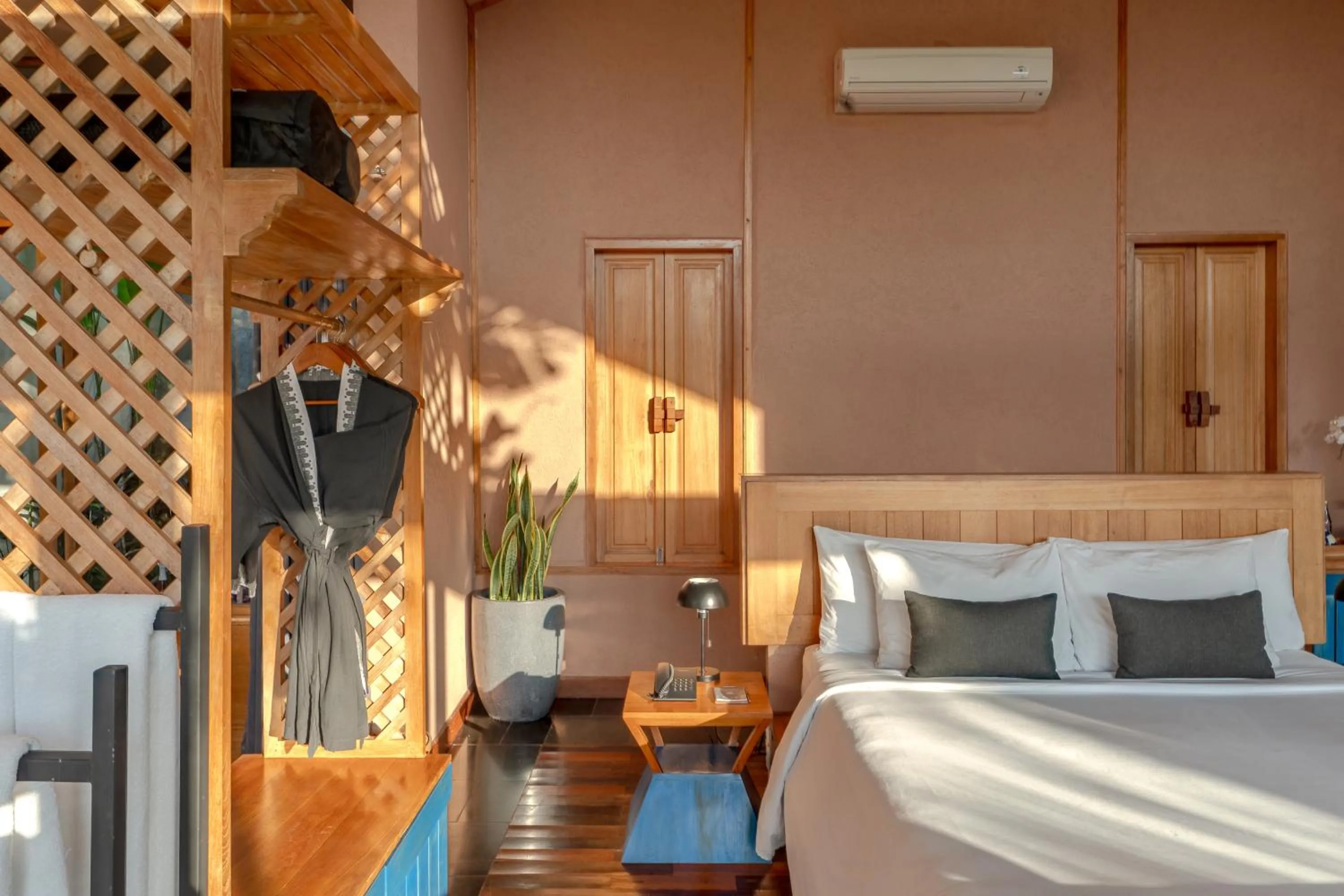 Bed in Amora Ubud Boutique Villas