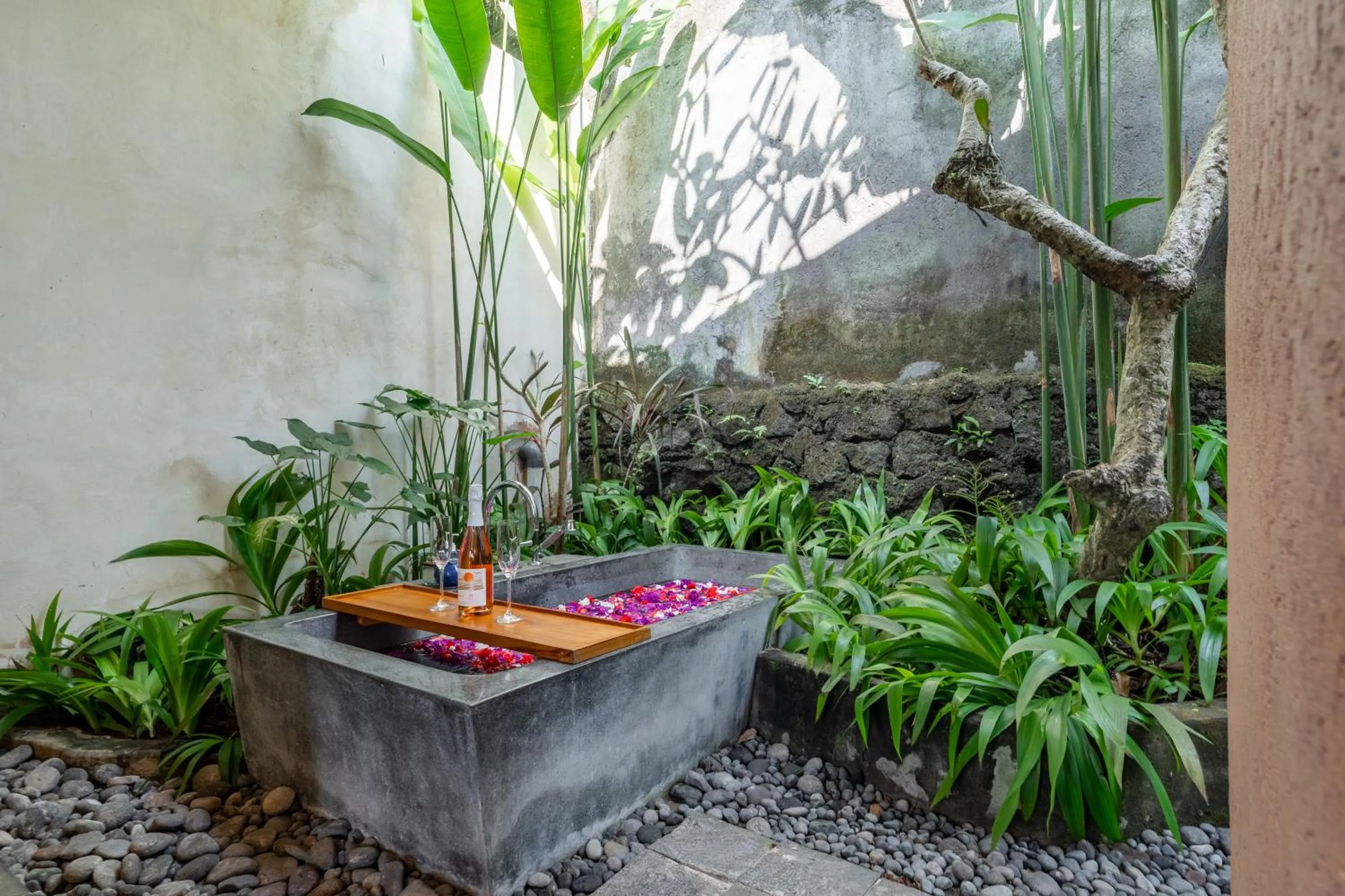 Bath in Amora Ubud Boutique Villas