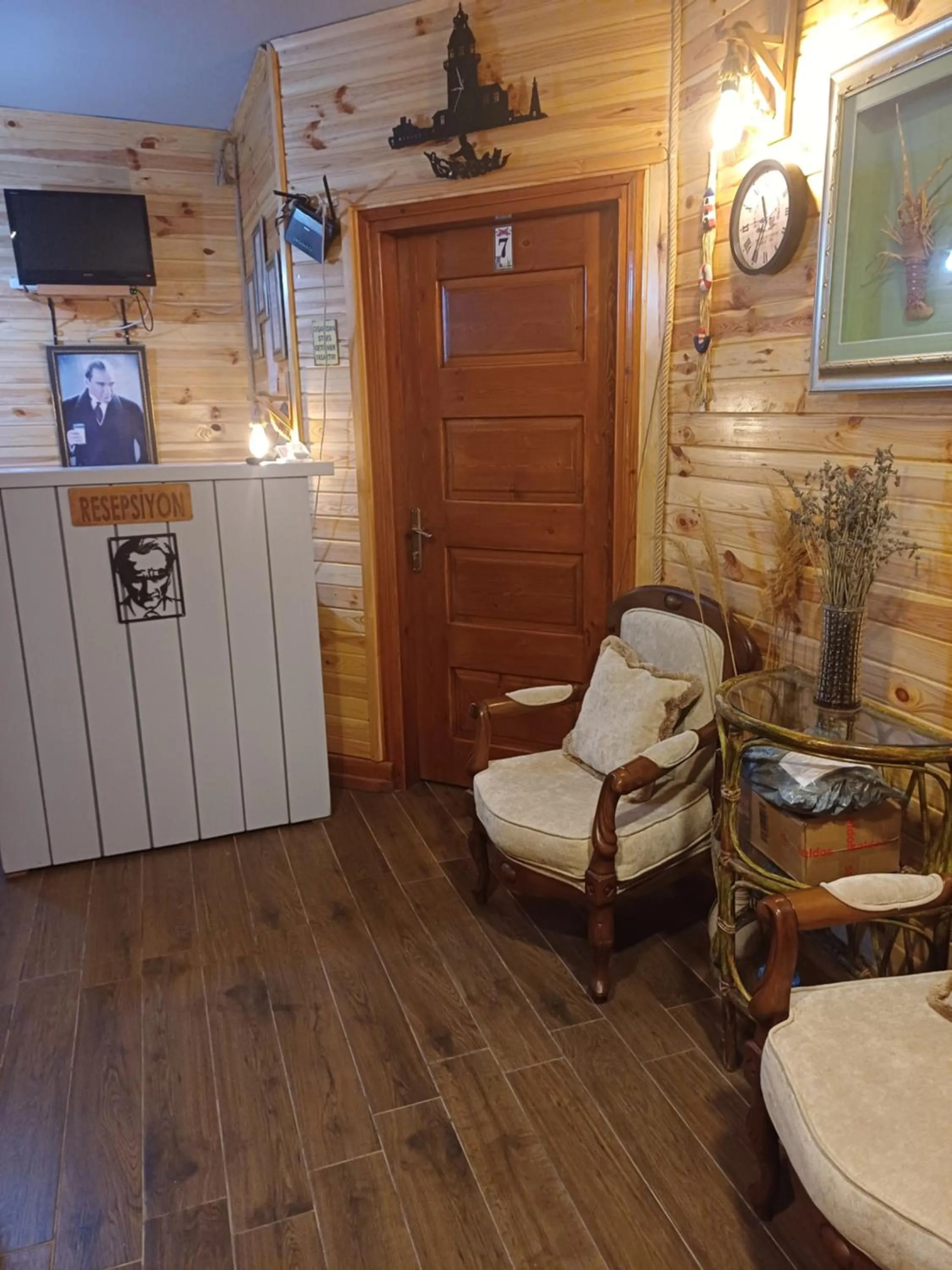 Seating area in Balim Sultany