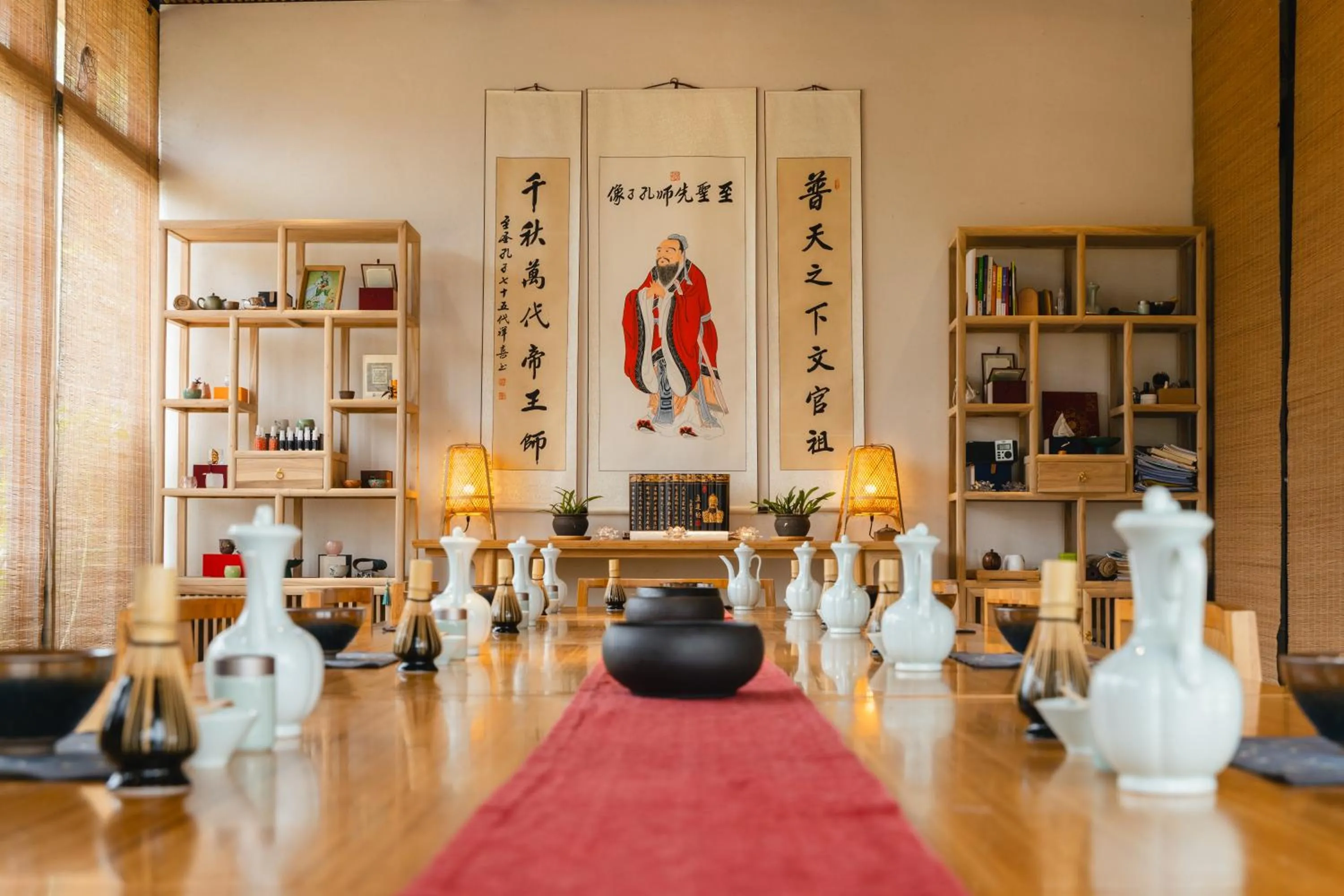 Decorative detail in Yangshuo Zen Garden Resort - Rich Chinese traditional activities