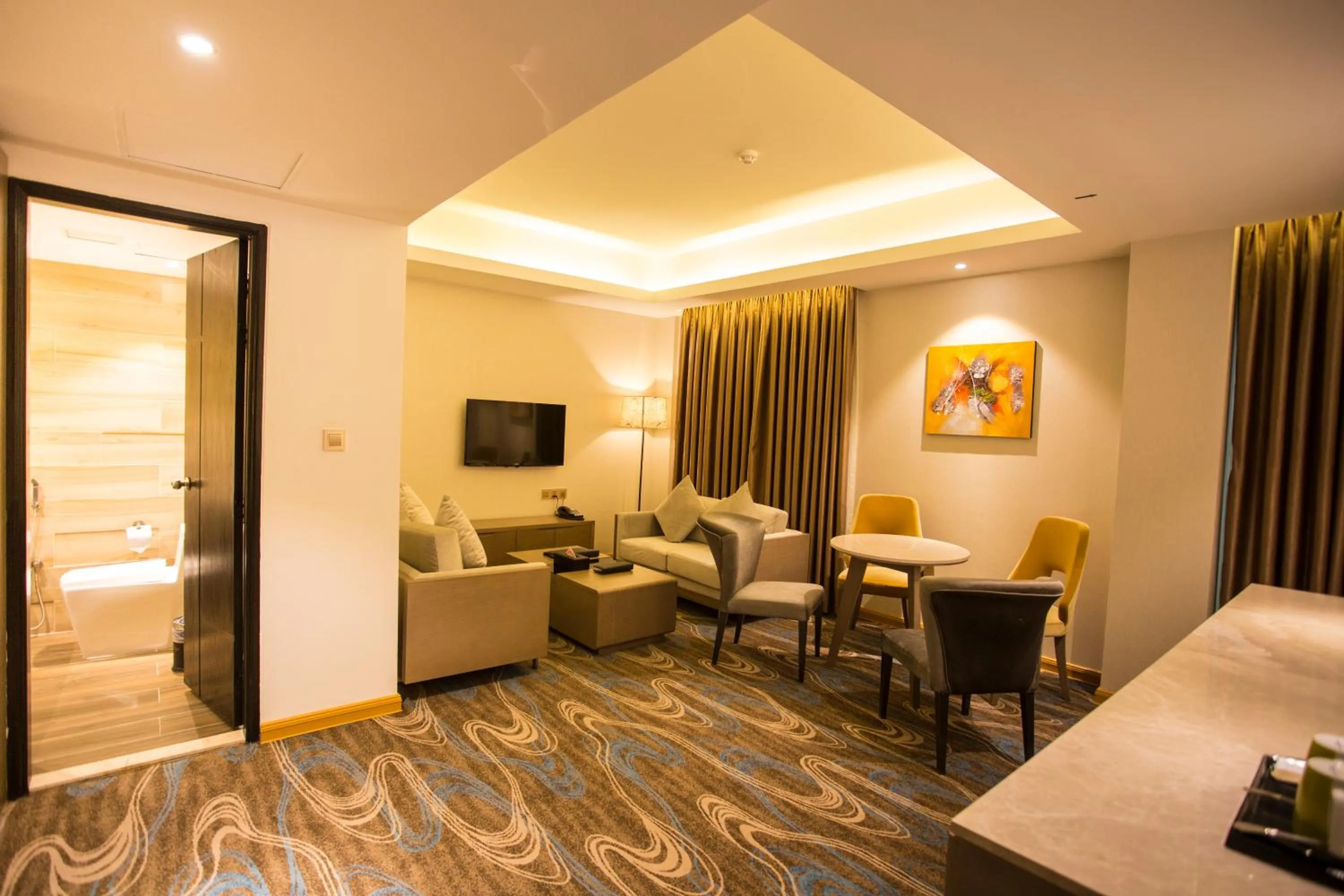 Bedroom, Bed in Golden Tulip The Grandmark-Dhaka