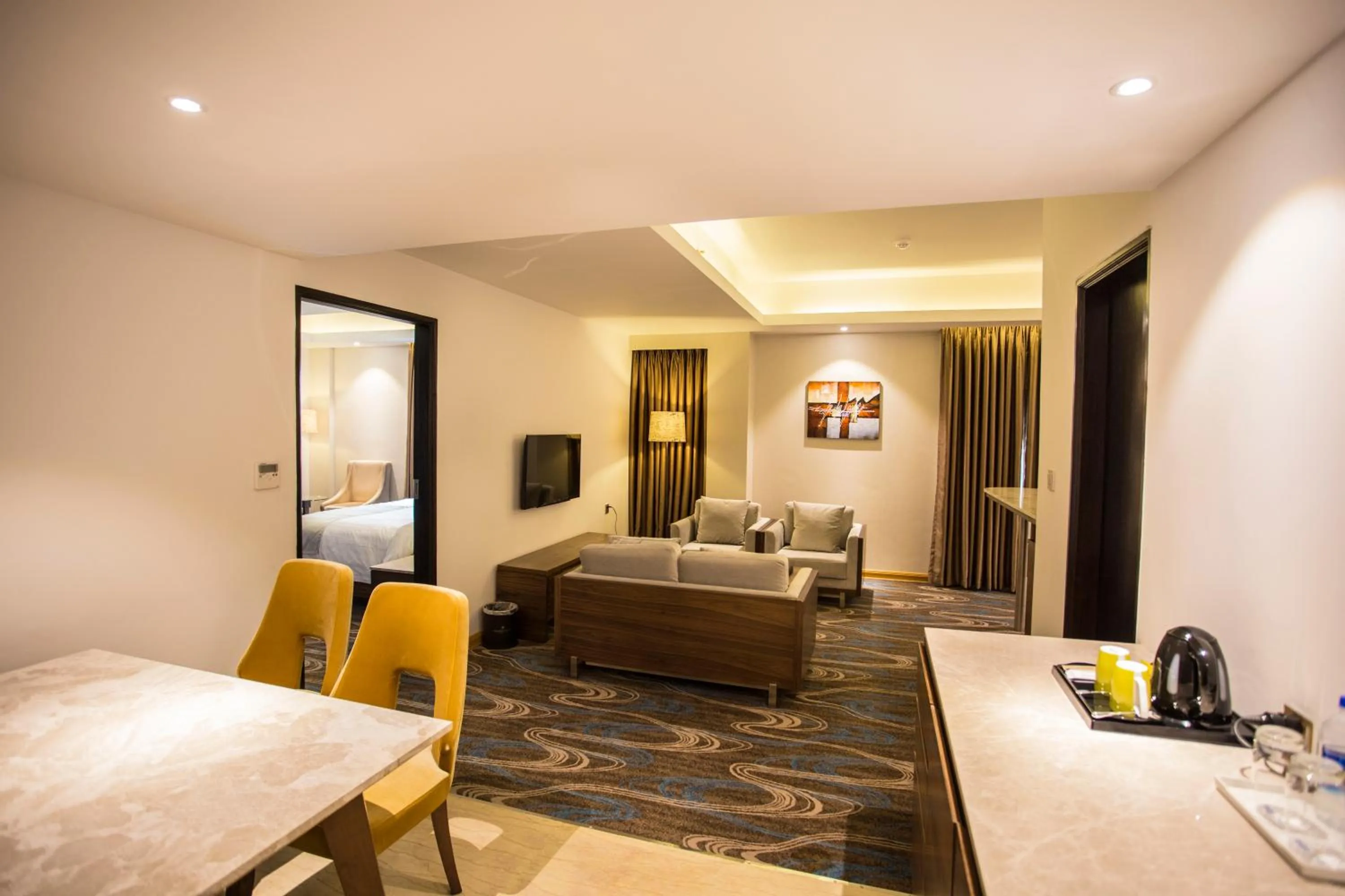 Dining area in Golden Tulip The Grandmark-Dhaka