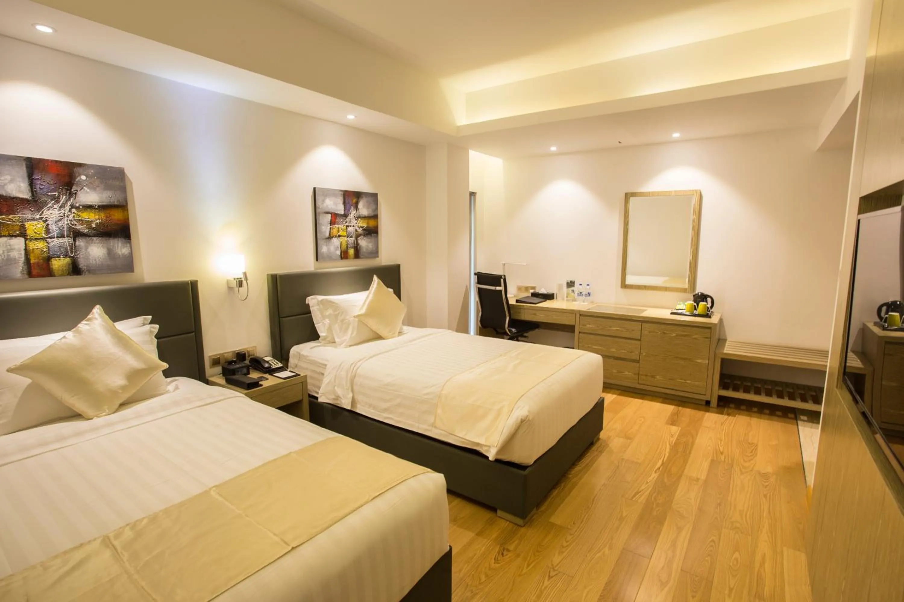 TV and multimedia, Bed in Golden Tulip The Grandmark-Dhaka