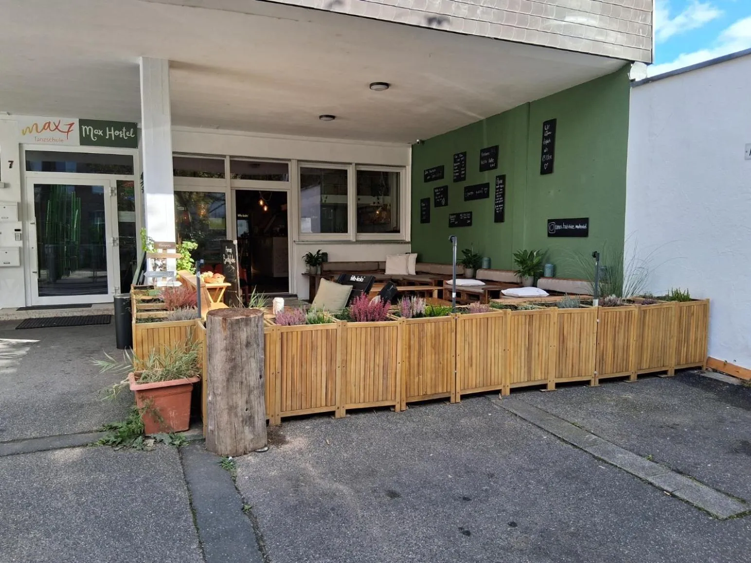 Property building in Max Hostel