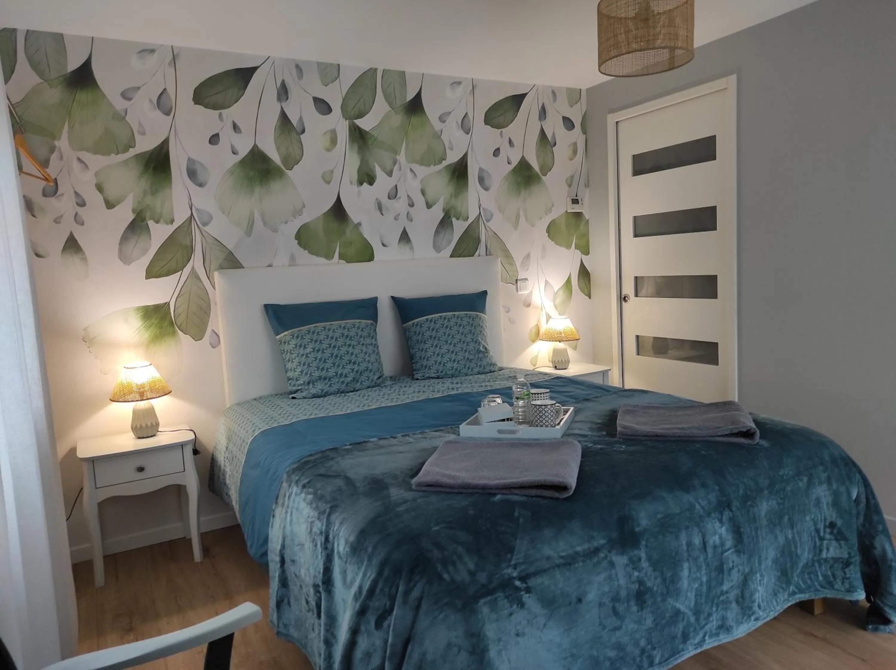 Bed in Aux Agapanthes