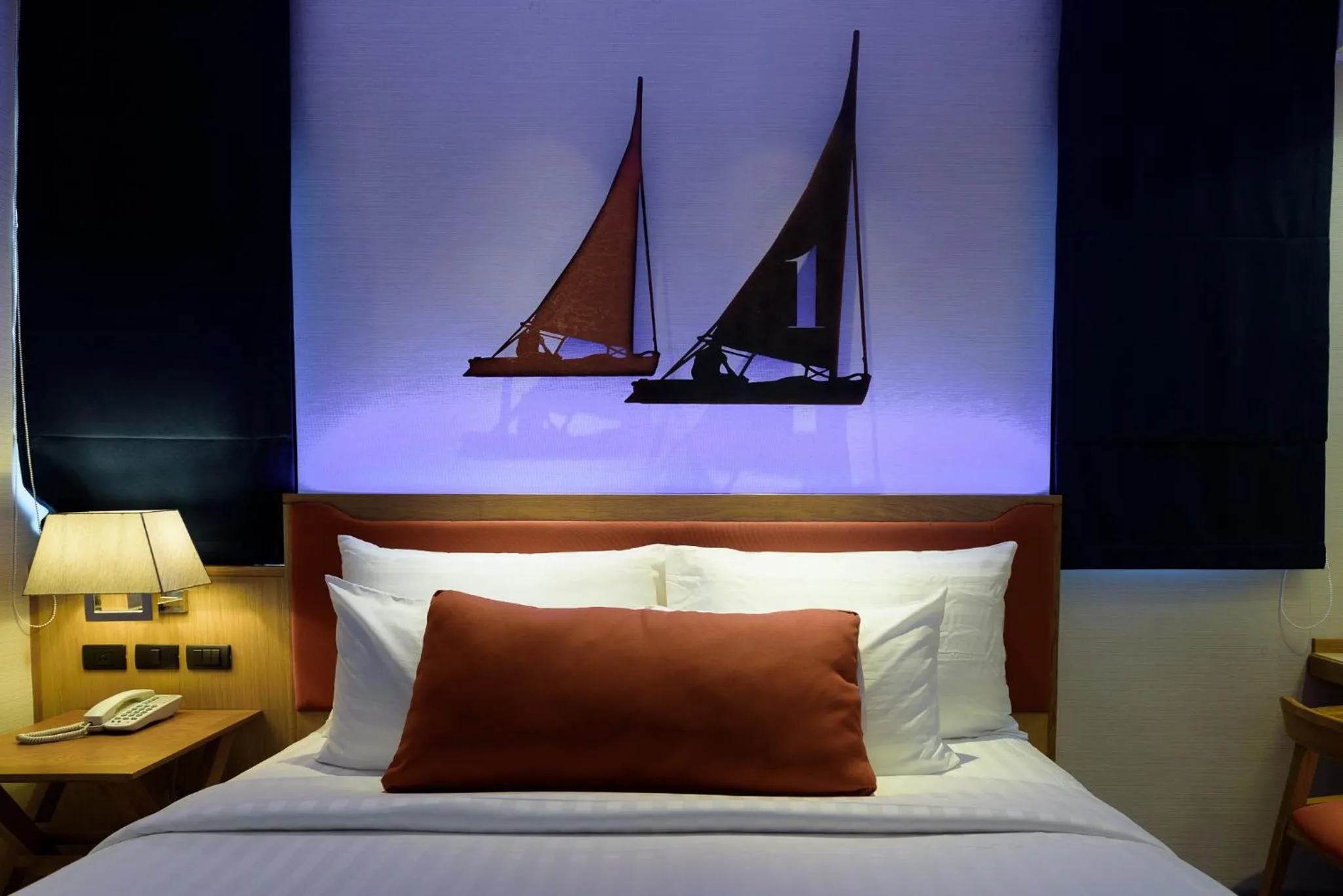 Bed in Deep Blue Z10