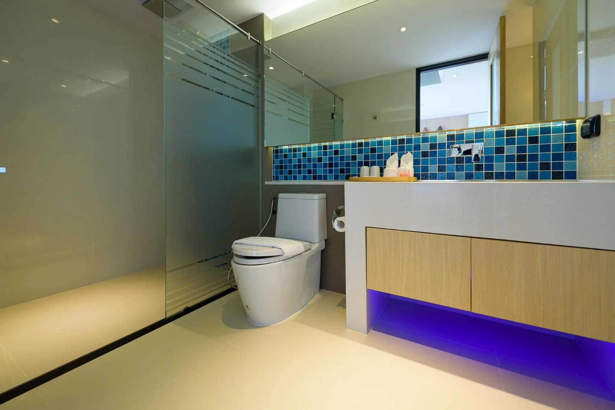 Bathroom in Deep Blue Z10