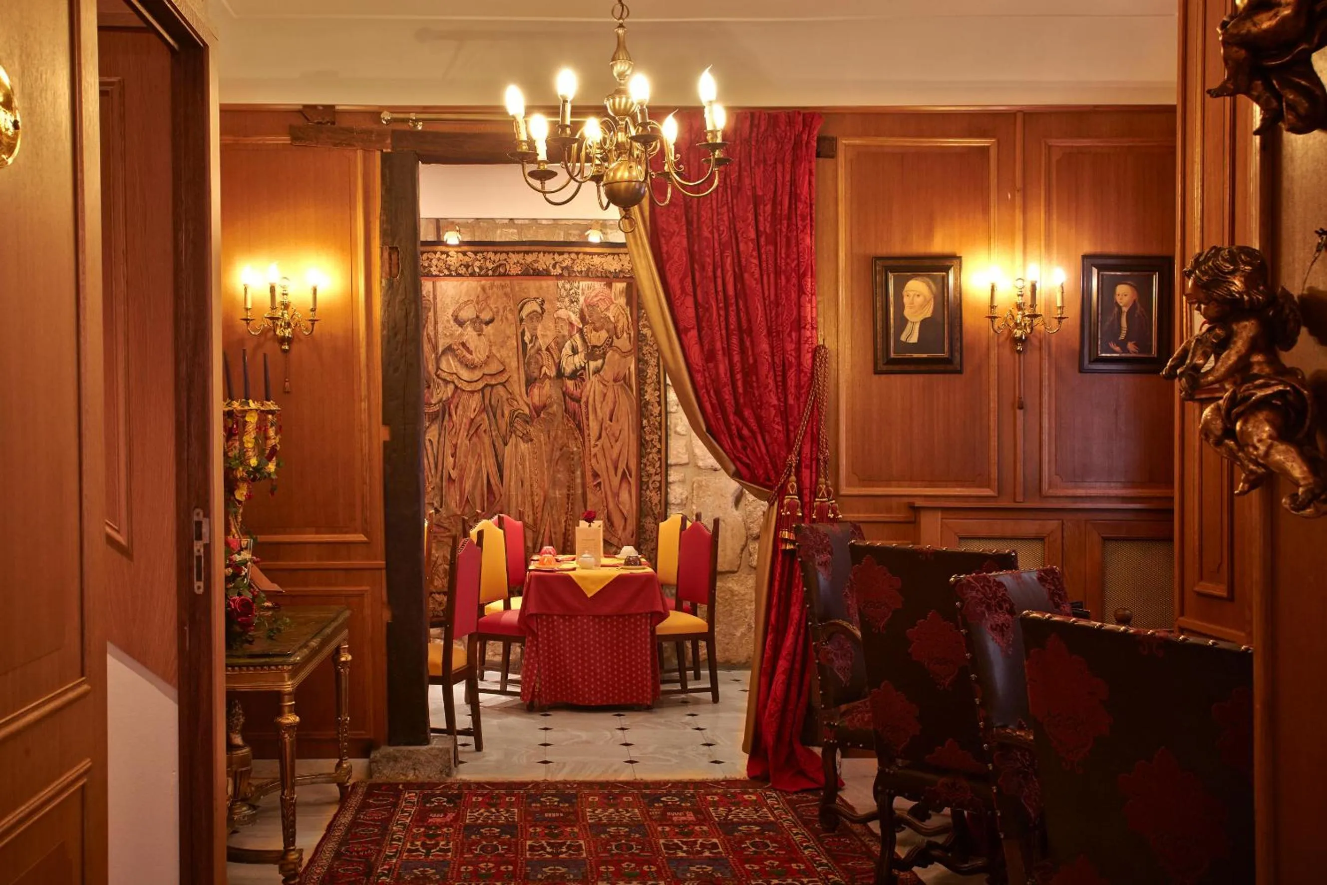 Lobby or reception in Grand Hôtel Dechampaigne