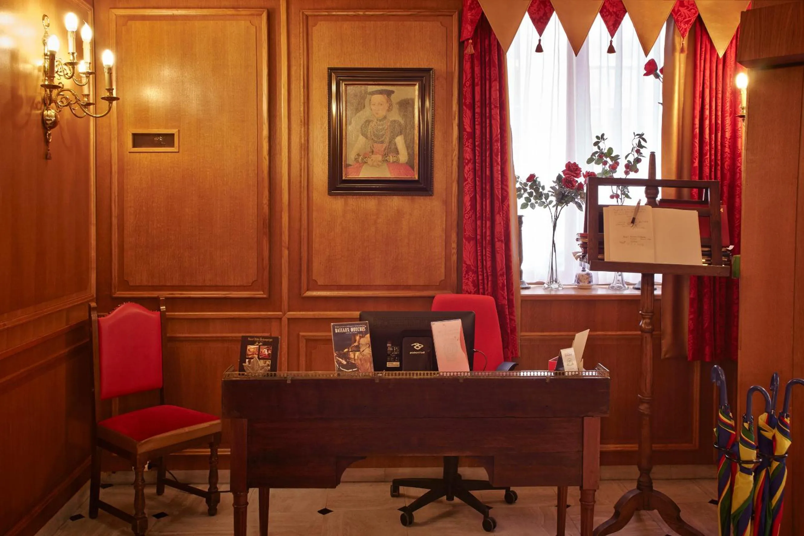 Lobby or reception in Grand Hôtel Dechampaigne