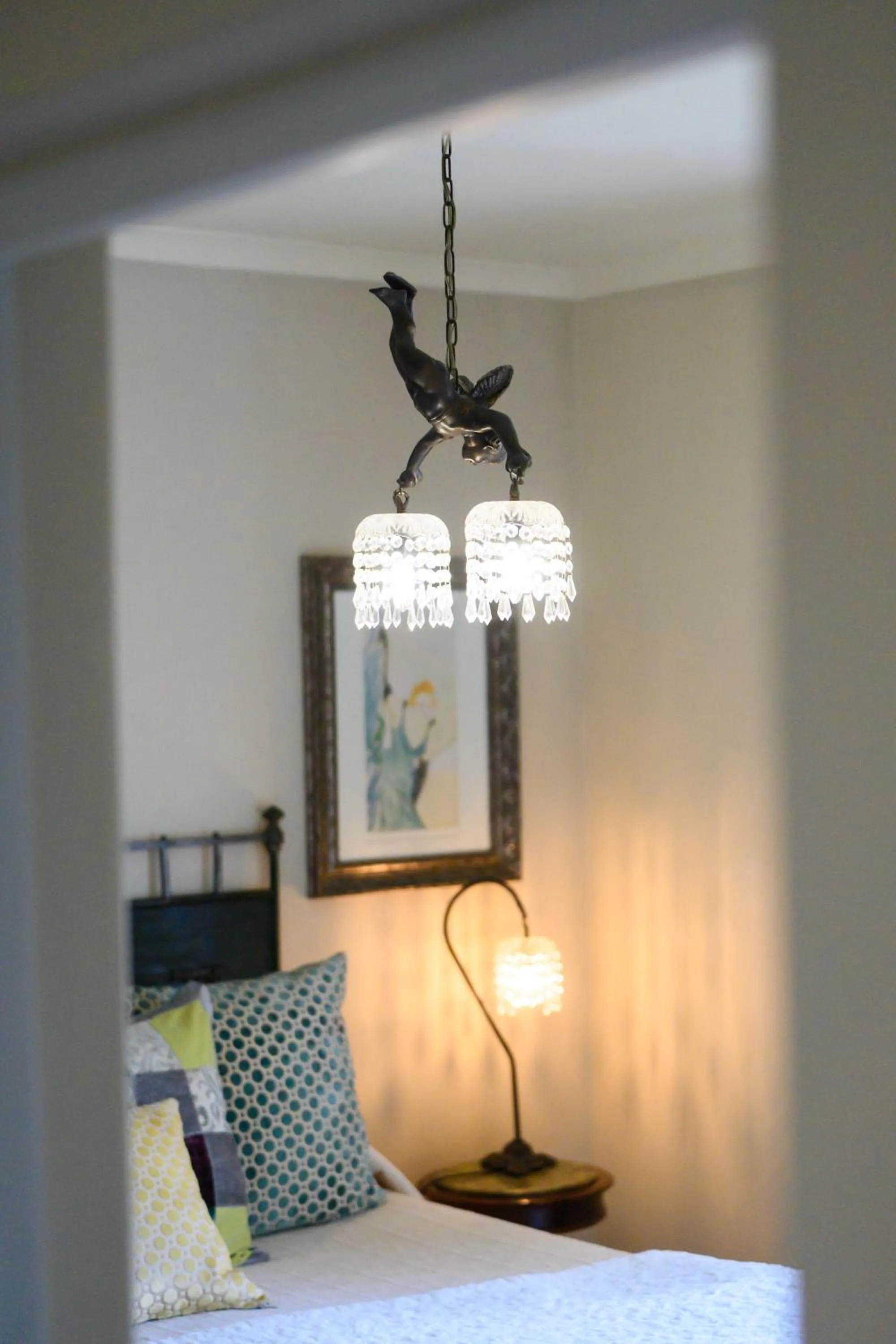 Decorative detail in Baruch Guesthouse on Lovell