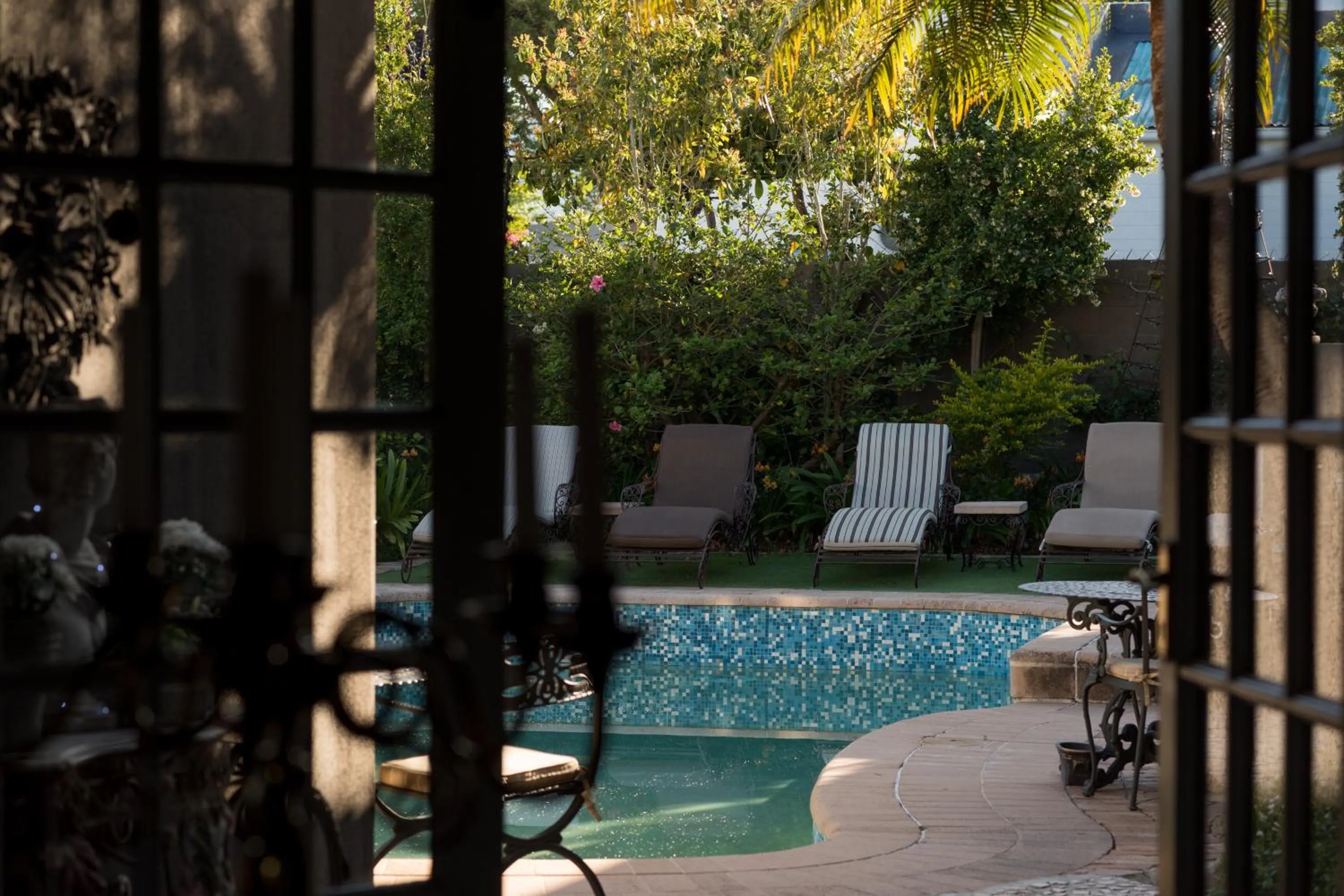 Garden in Baruch Guesthouse on Lovell