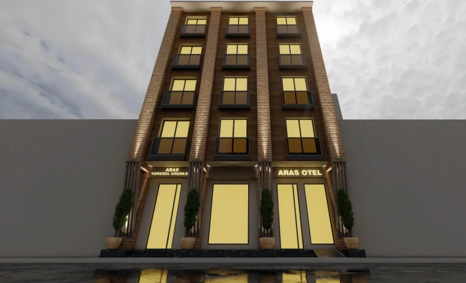 Facade/entrance in Sarıkamış Aras Otel