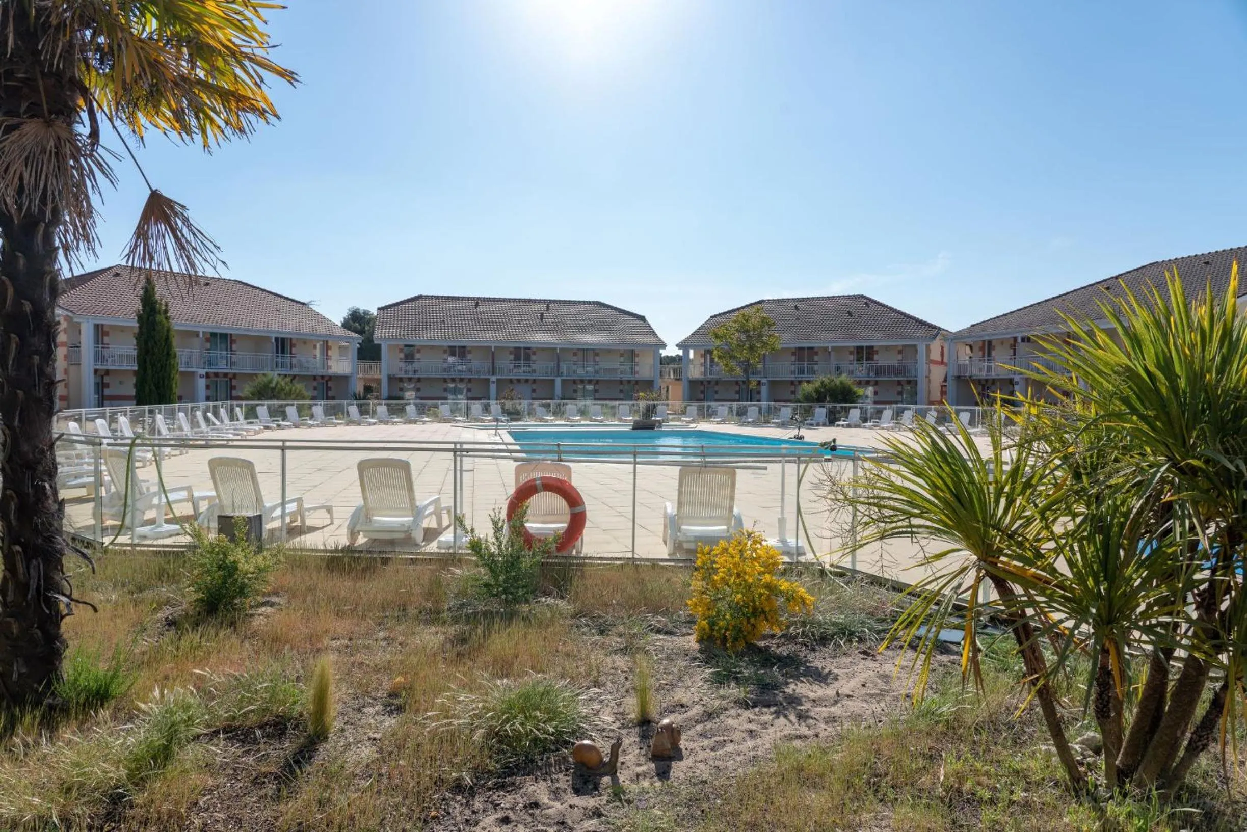 Patio in Résidence les Alcyons