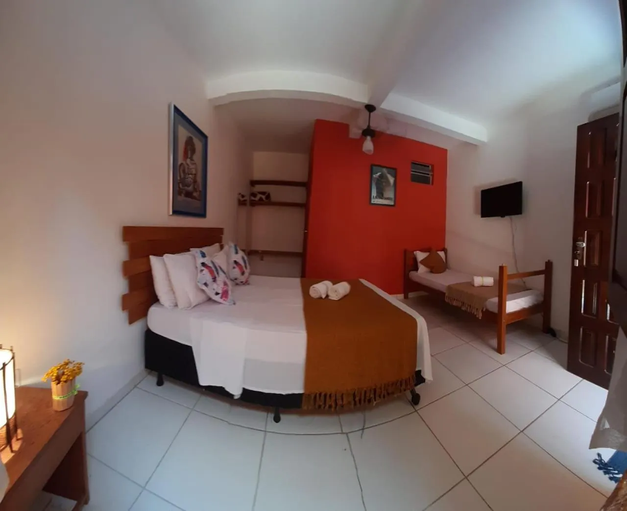 Photo of the whole room, Bed in Pousada Rota Tropicana