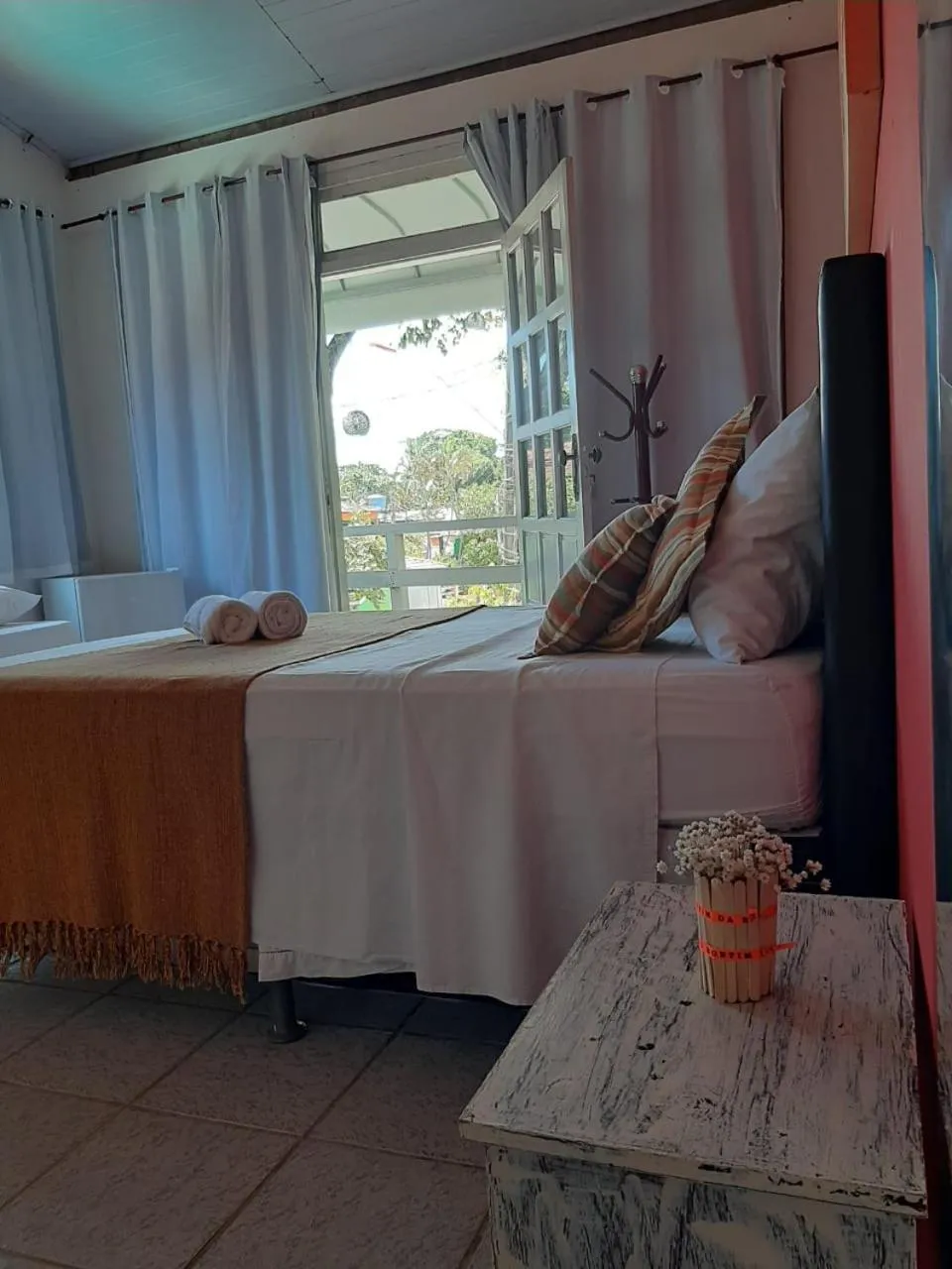 Bed in Pousada Rota Tropicana