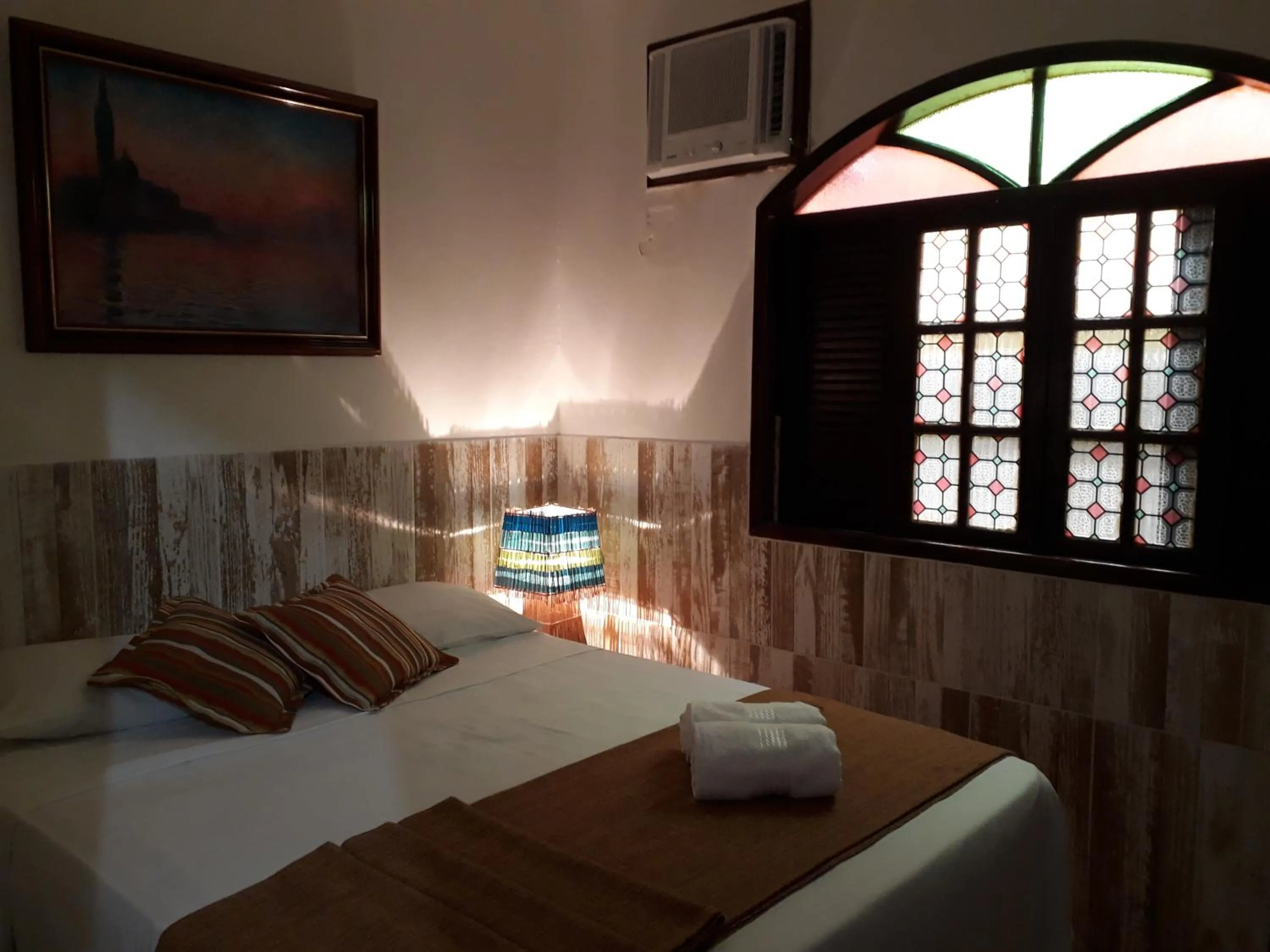 Bed in Pousada Rota Tropicana