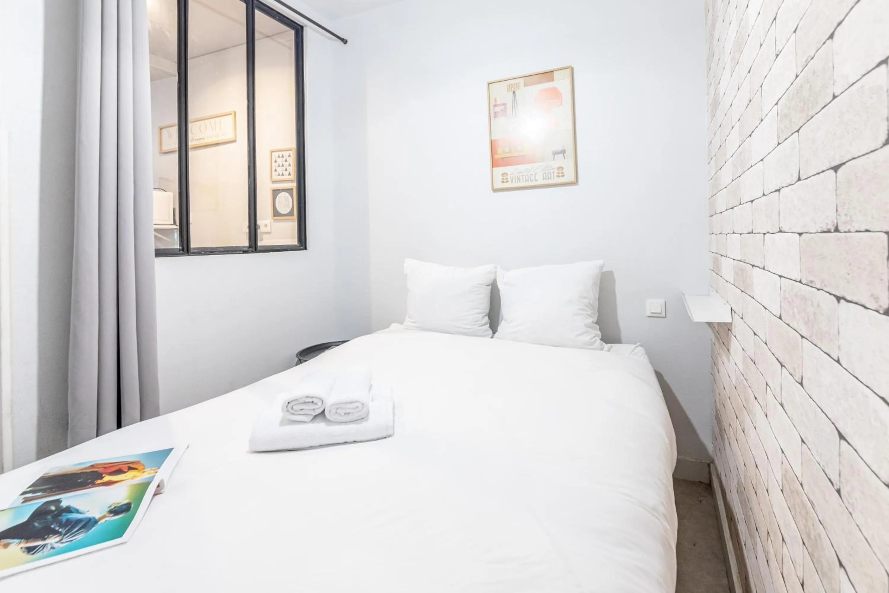 Bed in WS Hôtel de Ville - Le Marais