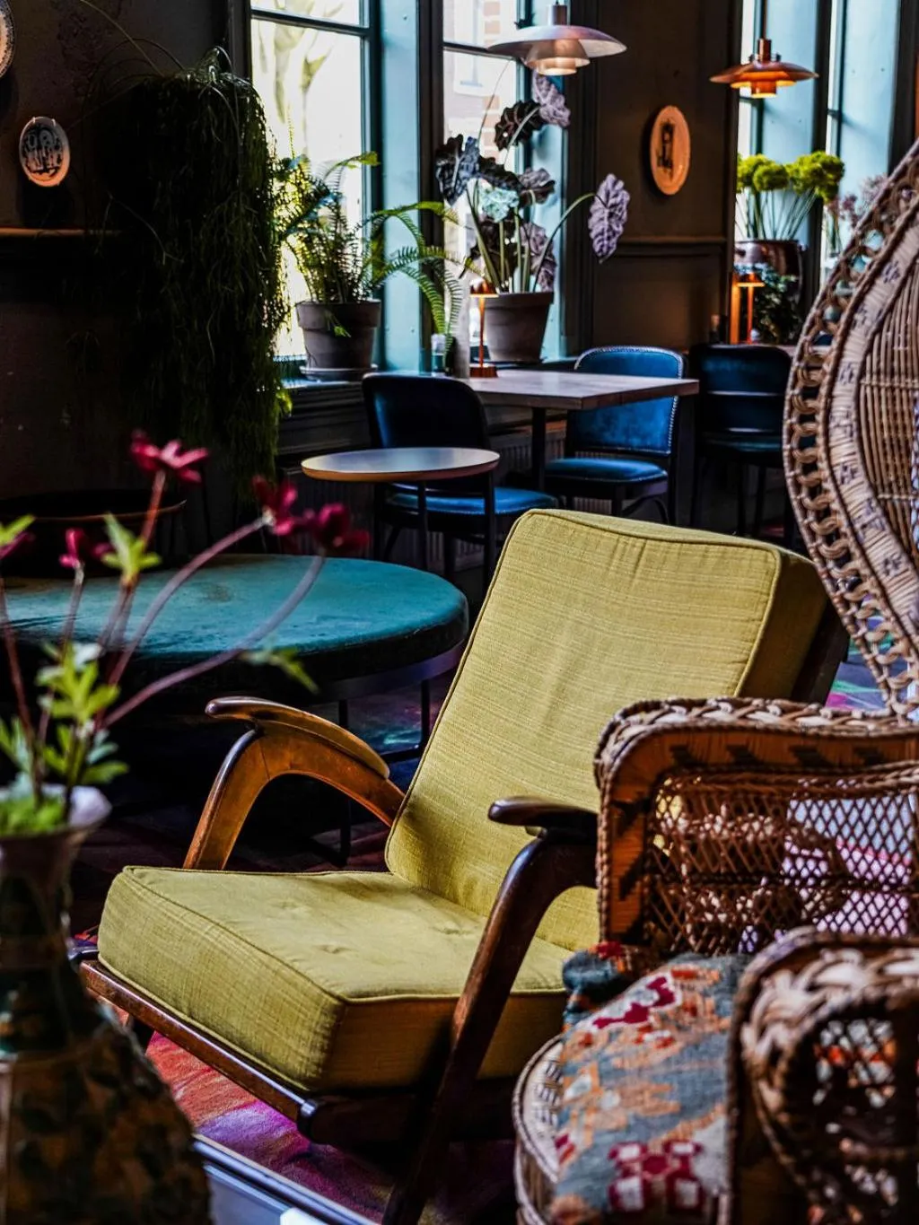 Restaurant/places to eat in Boutiquehotel Staats