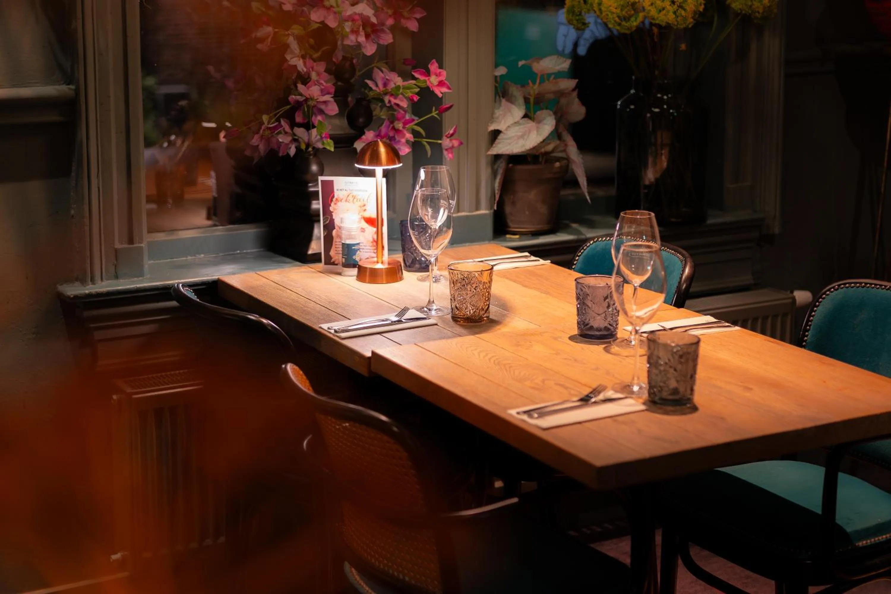 Restaurant/places to eat in Boutiquehotel Staats