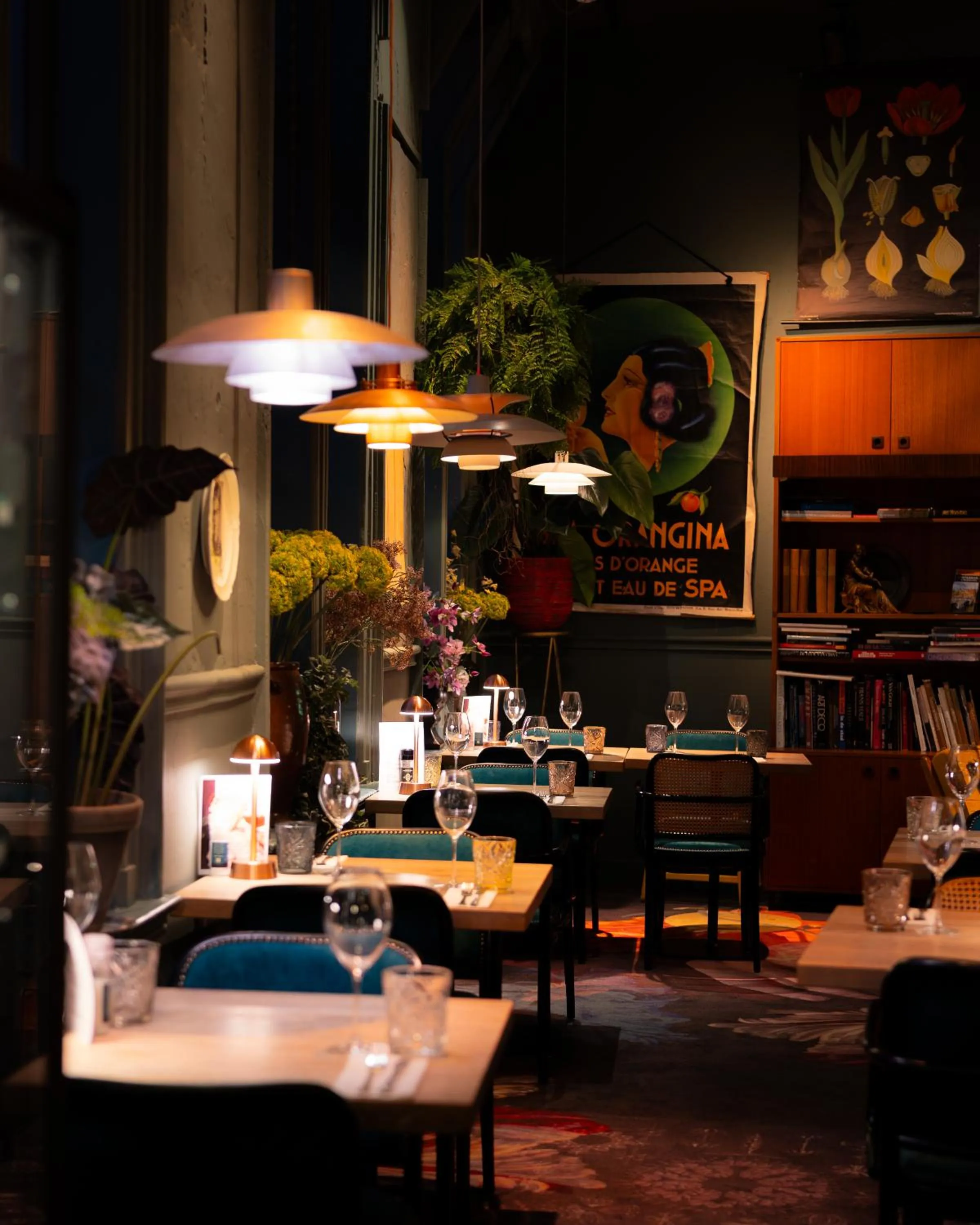 Restaurant/places to eat in Boutiquehotel Staats