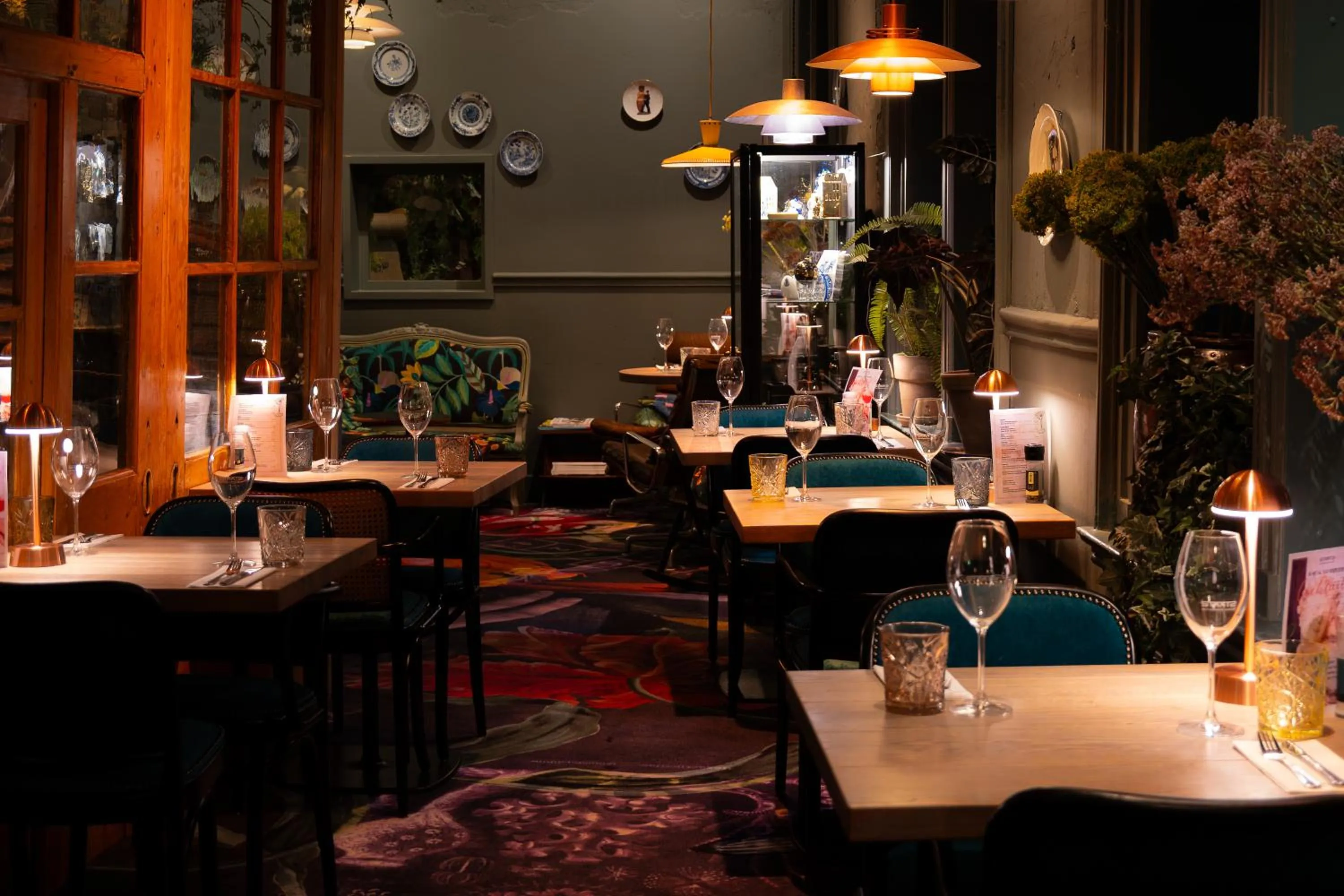 Restaurant/places to eat in Boutiquehotel Staats