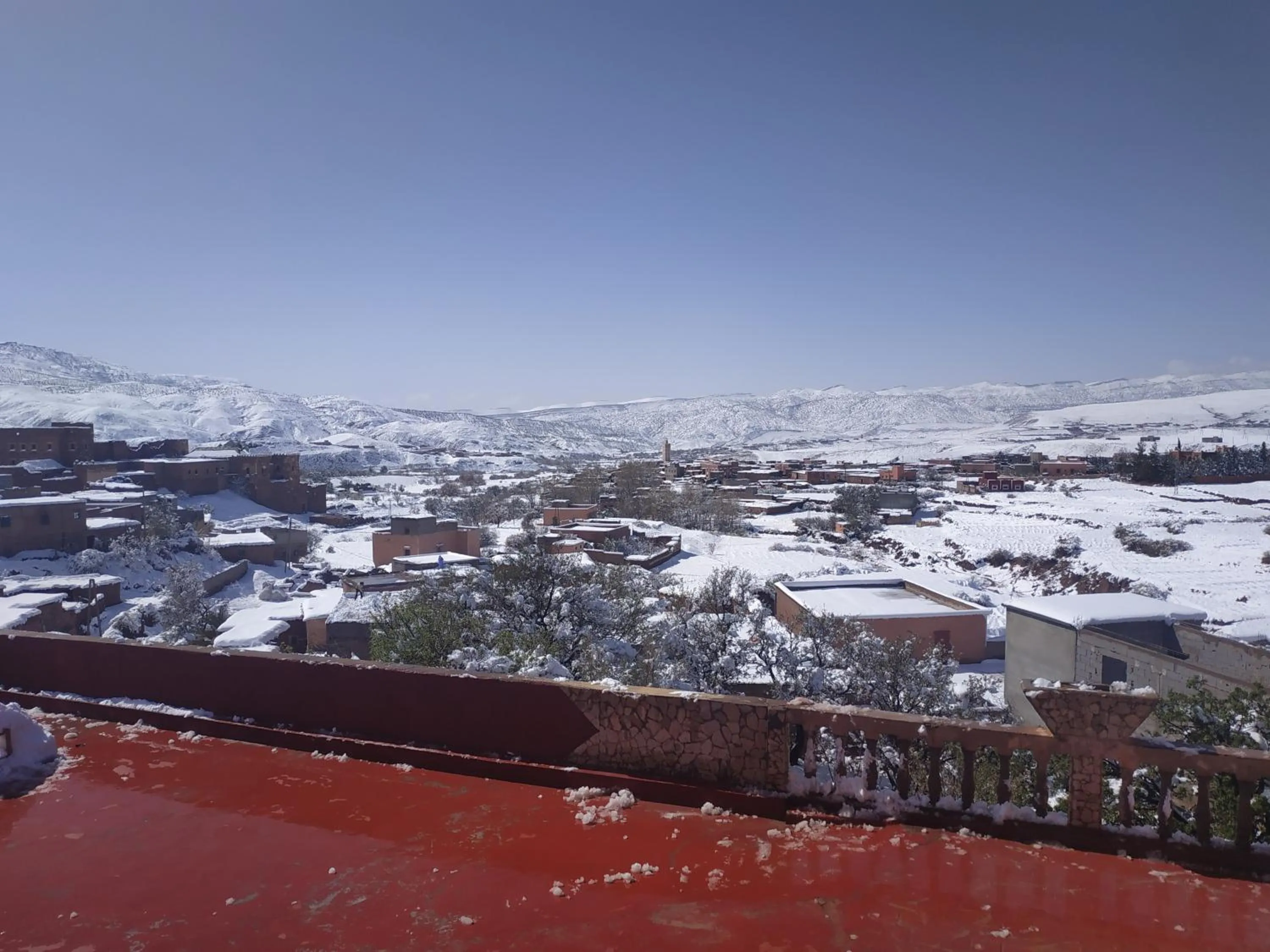 Balcony/Terrace in Auberge Restaurant Telouet
