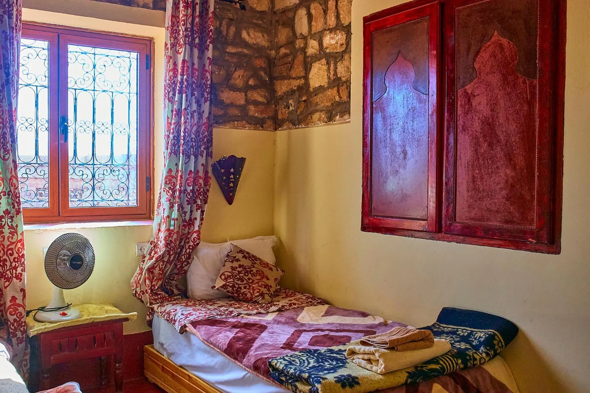 Bed in Auberge Restaurant Telouet