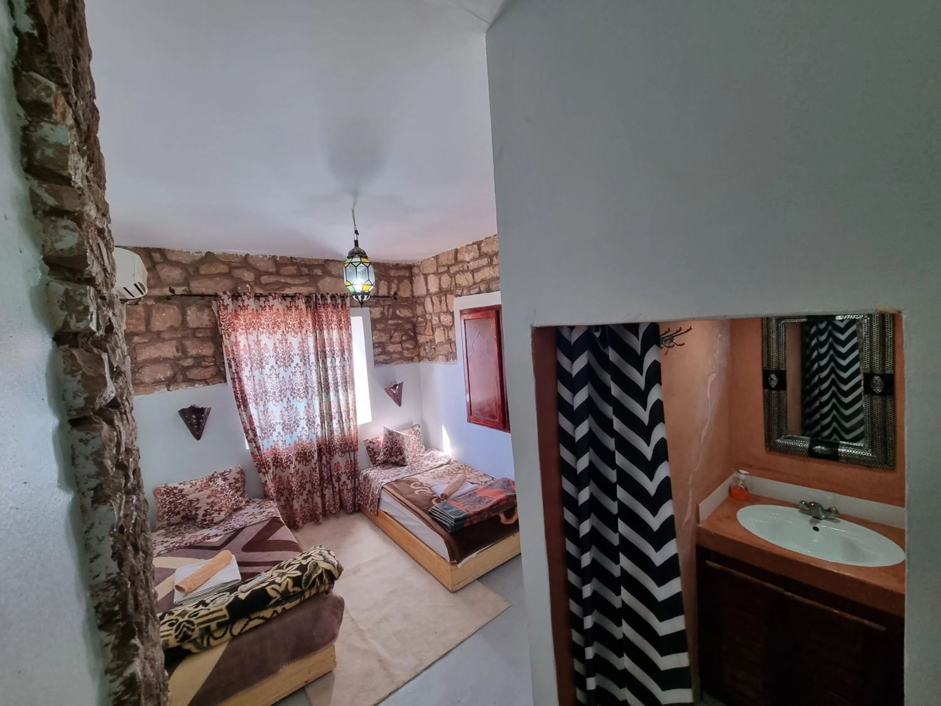 Bed in Auberge Restaurant Telouet