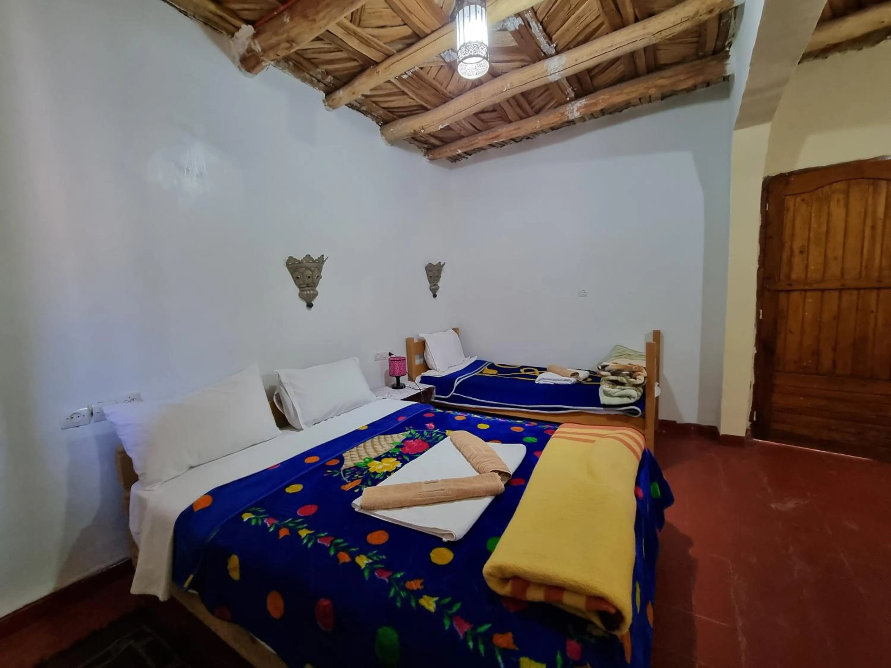 Bed in Auberge Restaurant Telouet