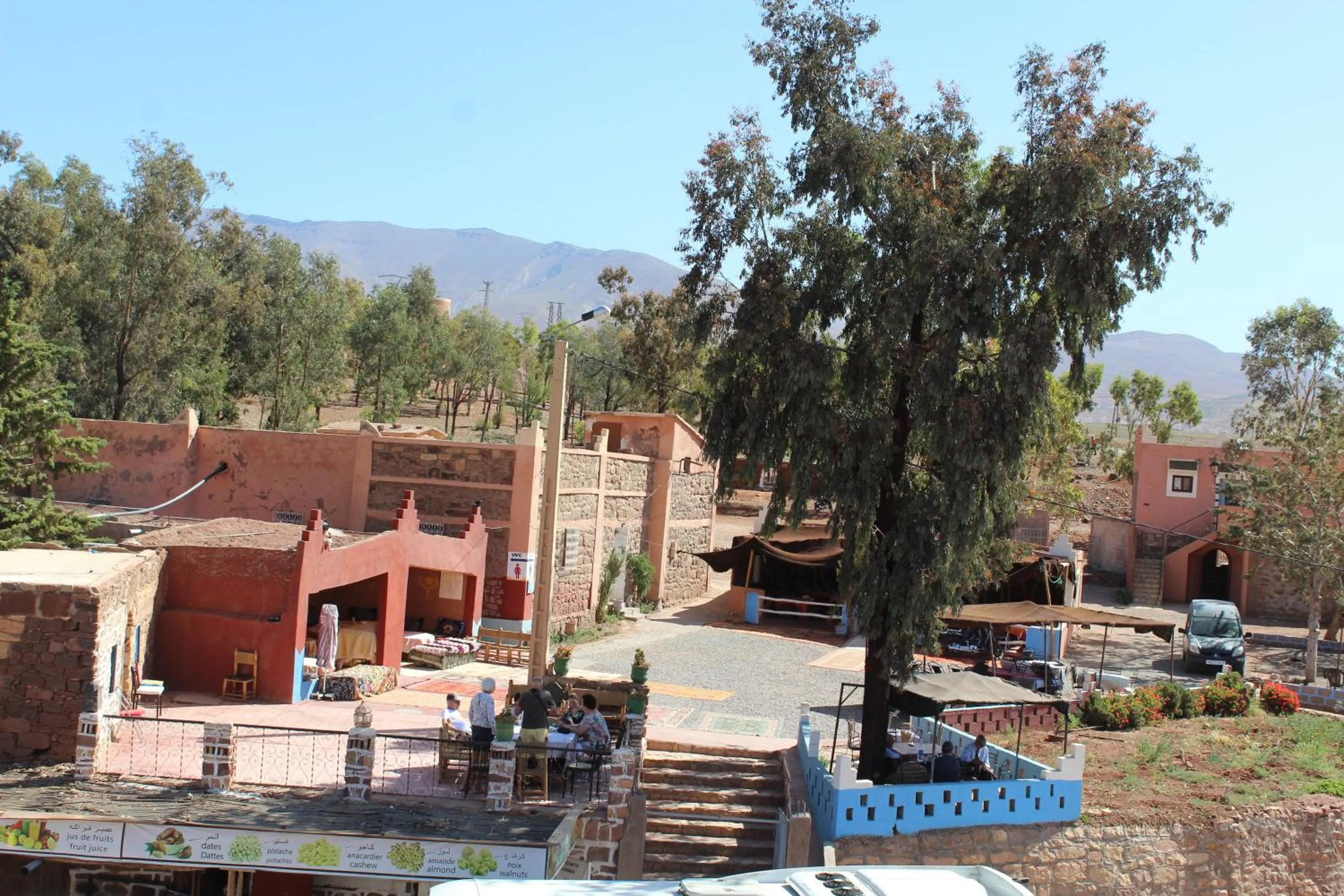 Balcony/Terrace in Auberge Restaurant Telouet