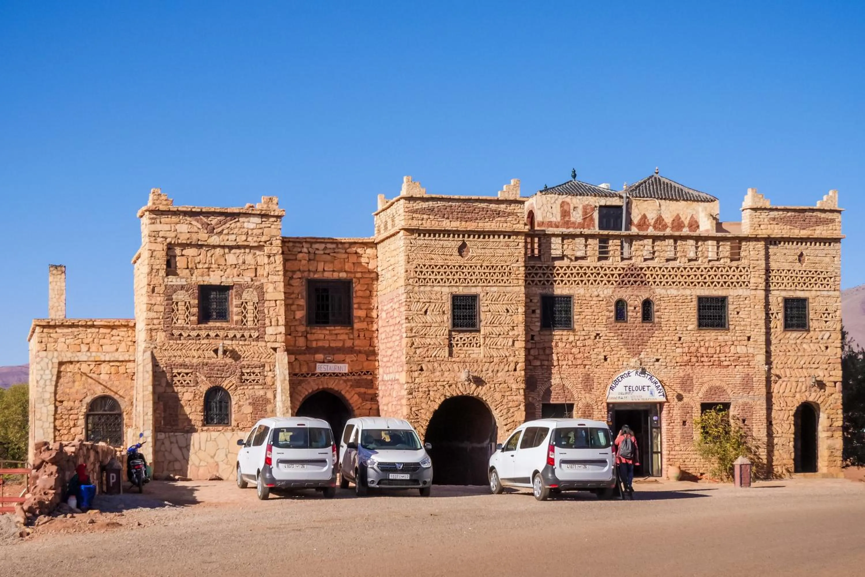 Property building in Auberge Restaurant Telouet