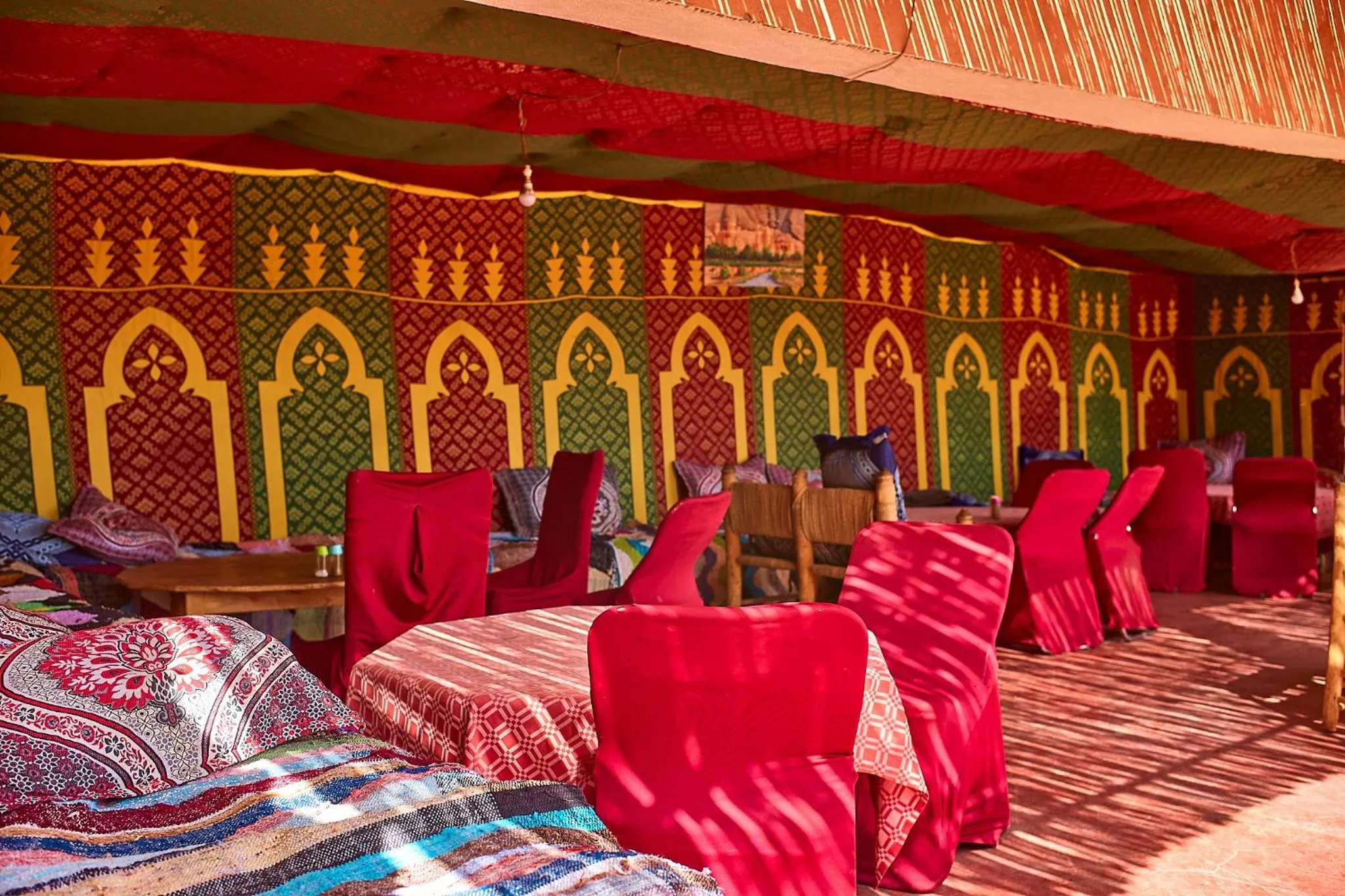 Bed in Auberge Restaurant Telouet