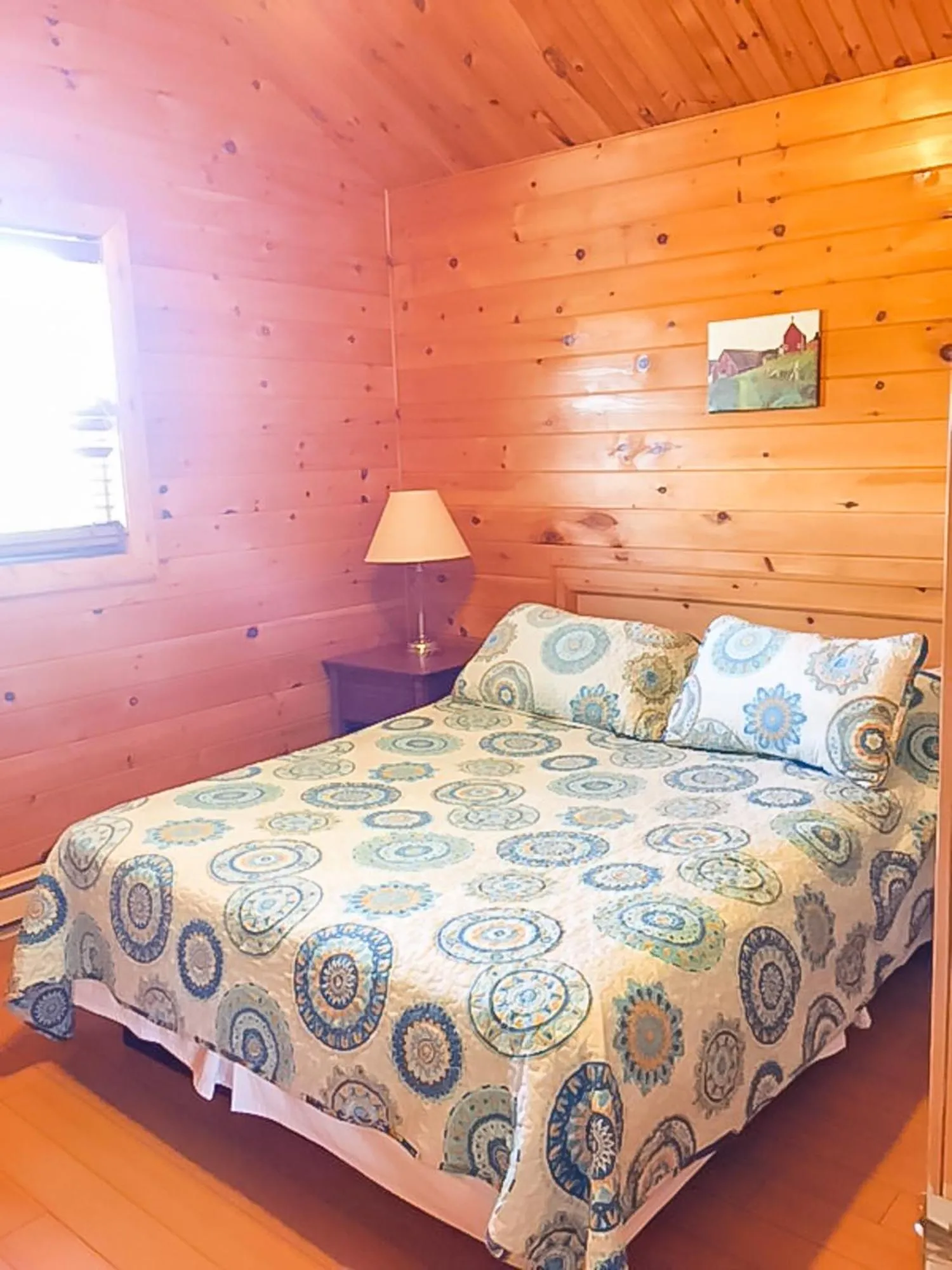 Bed in Hillside Cottages