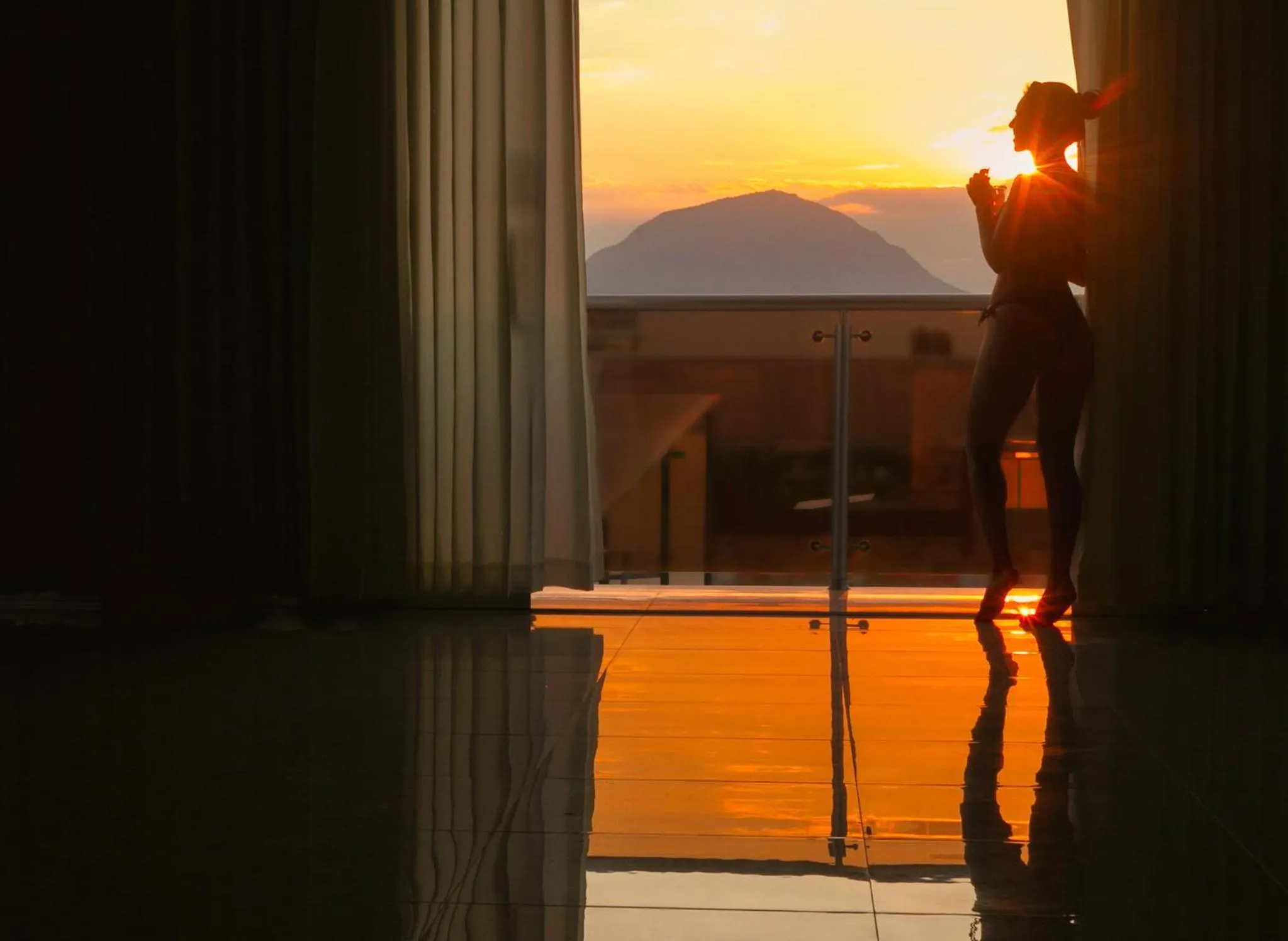 Mountain view in Hotel Marcoantonio - Moyobamba