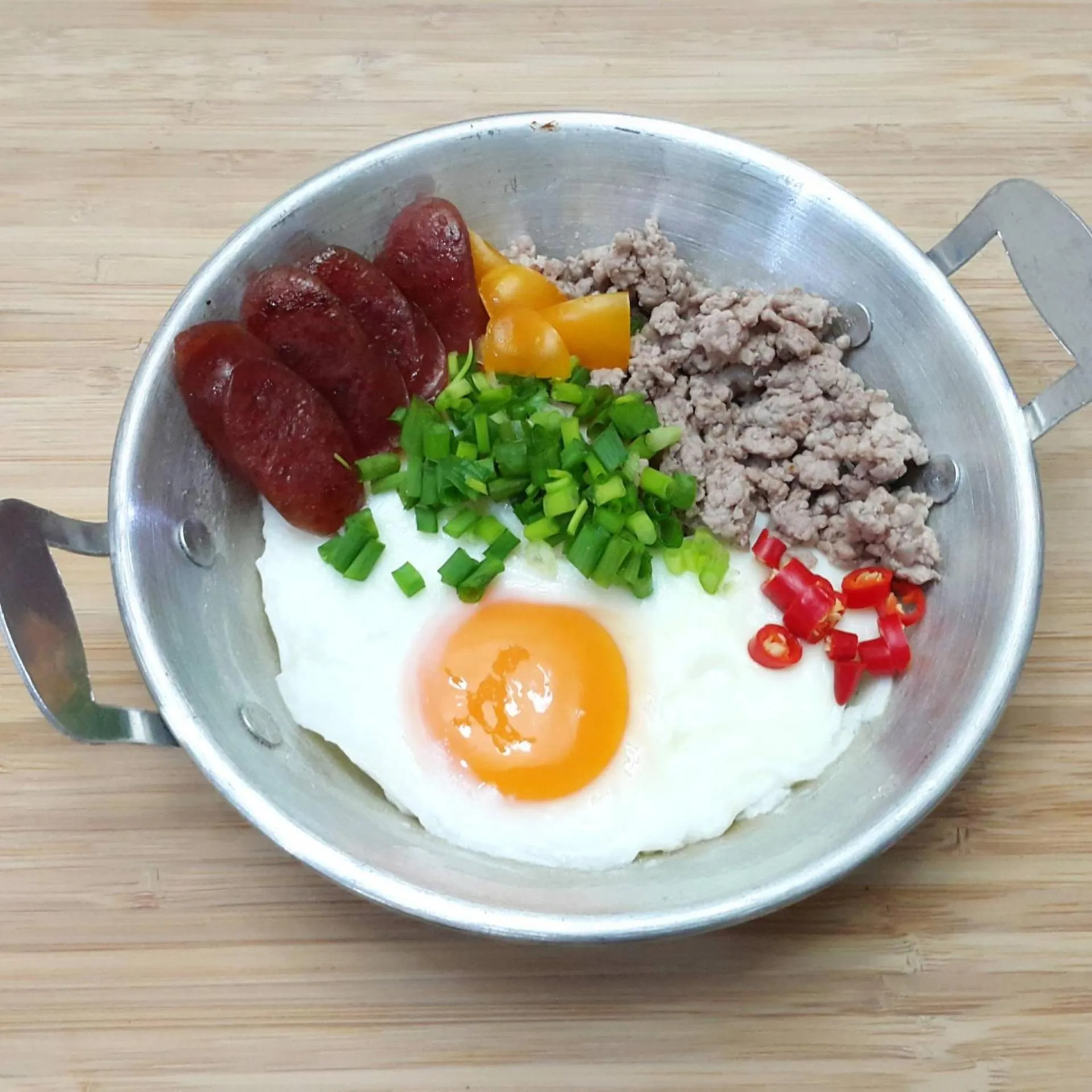 Asian breakfast in The Lek Aree