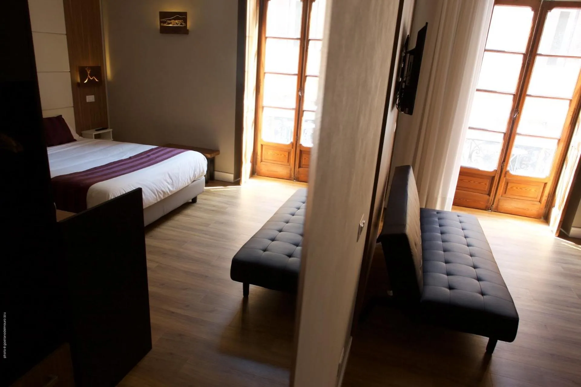 Bed in Duomo Residence